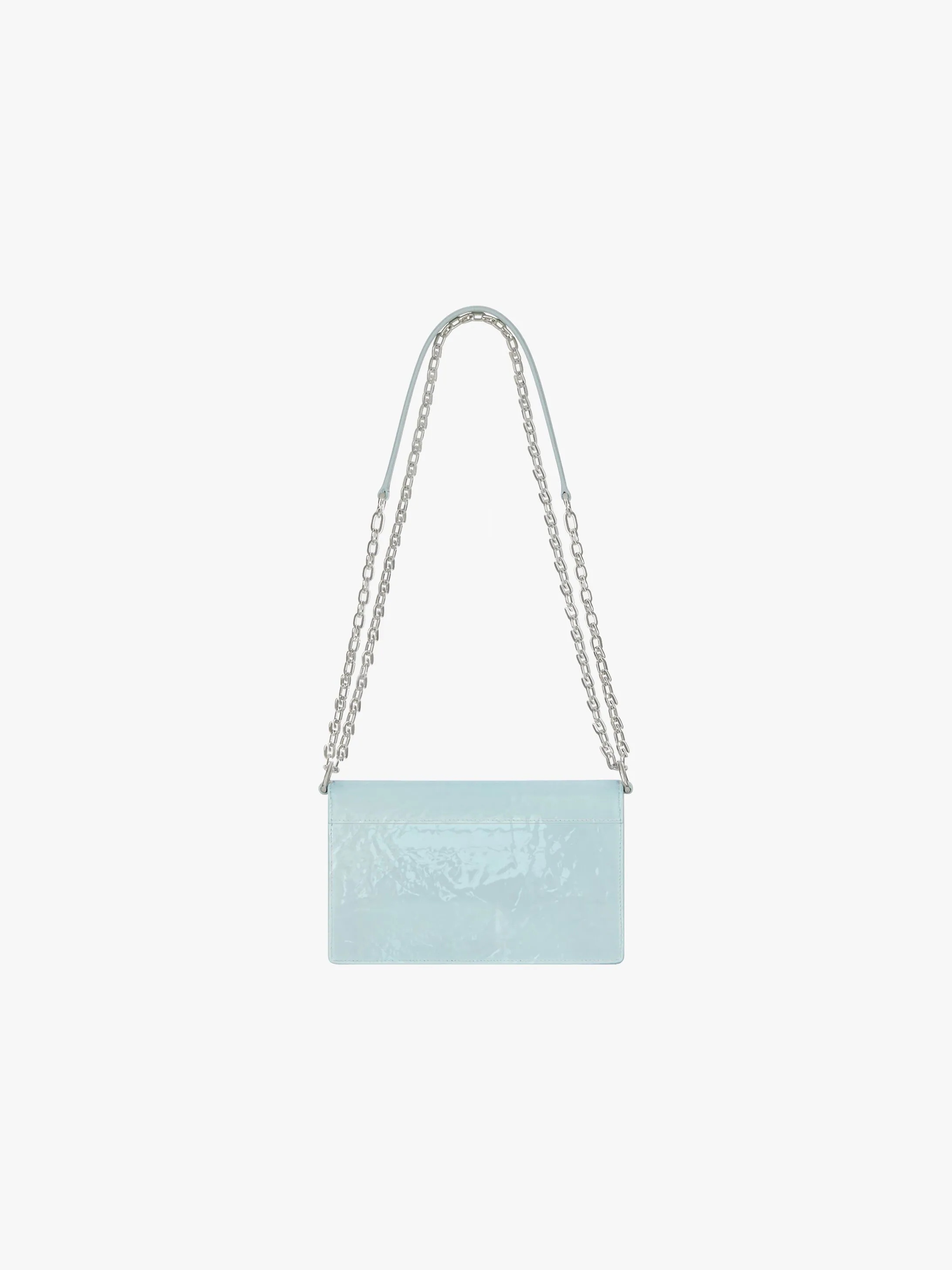 SMALL 4G BAG IN SHINNY TEXTURED LEATHER WITH CHAIN - 3