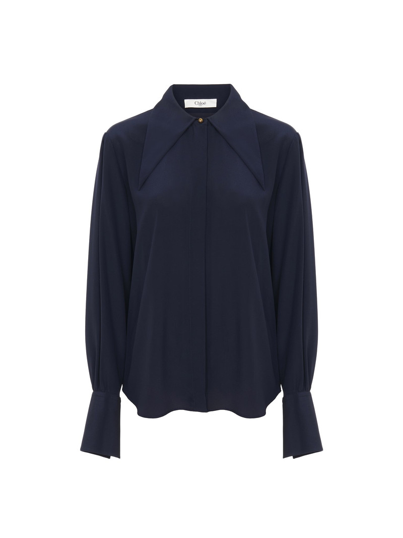 HERITAGE BLOUSE IN SILK CRÊPE DE CHINE 1