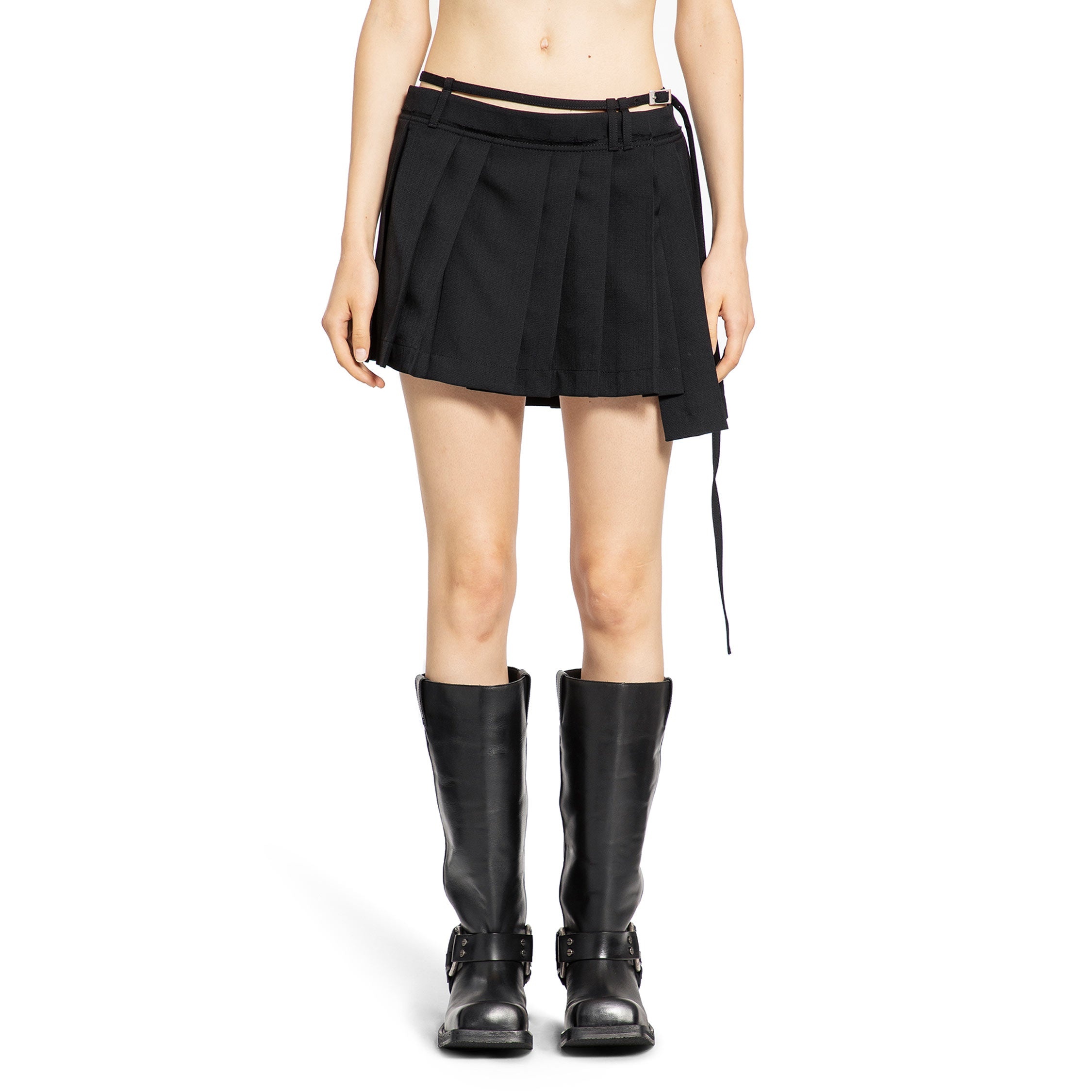 ACNE STUDIOS WOMAN BLACK SKIRTS - 6