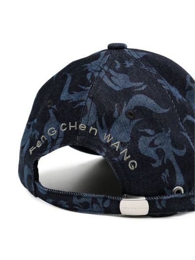 FENG CHEN WANG Phoenix denim cap outlook