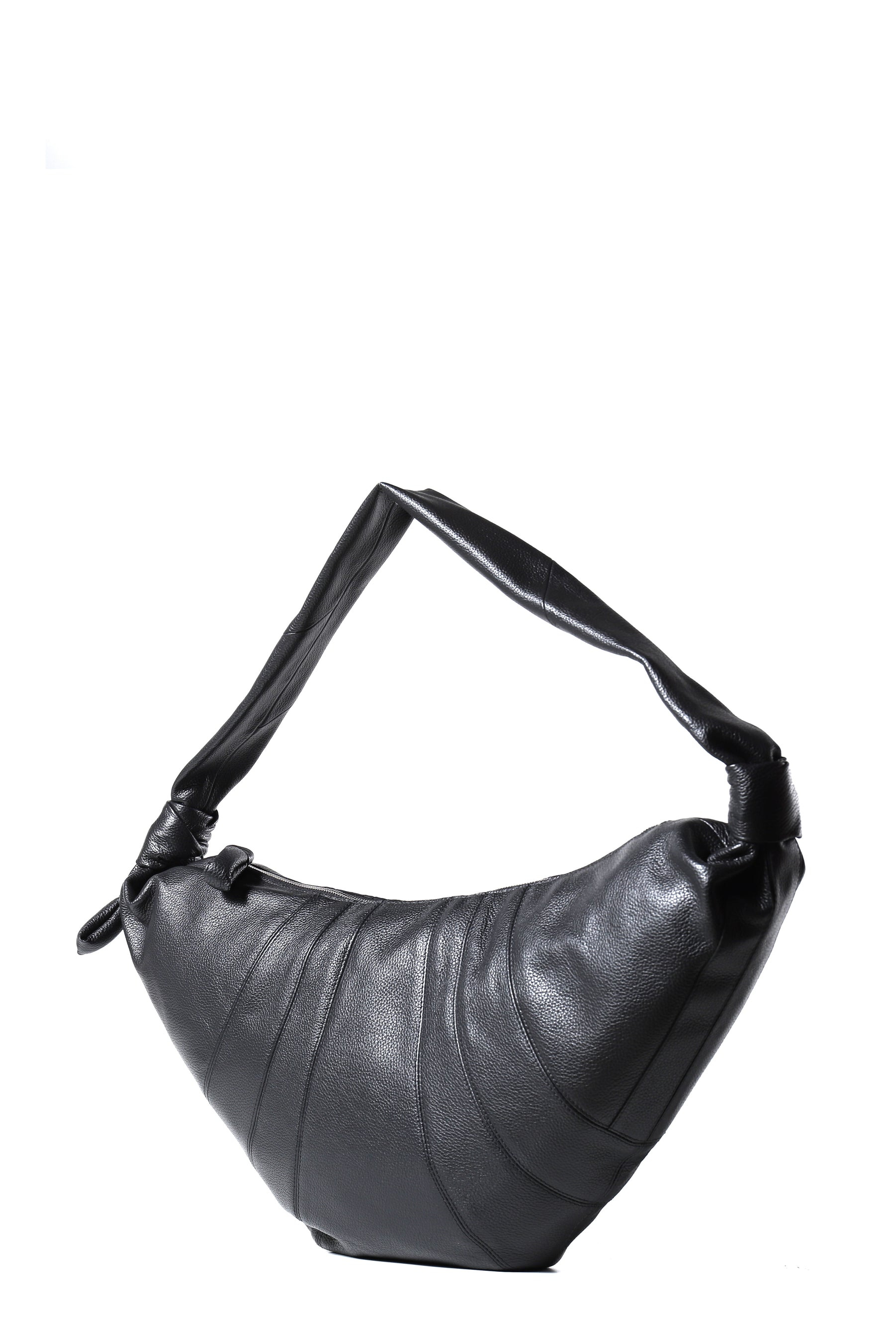 LARGE CROISSANT BAG / BLK - 6