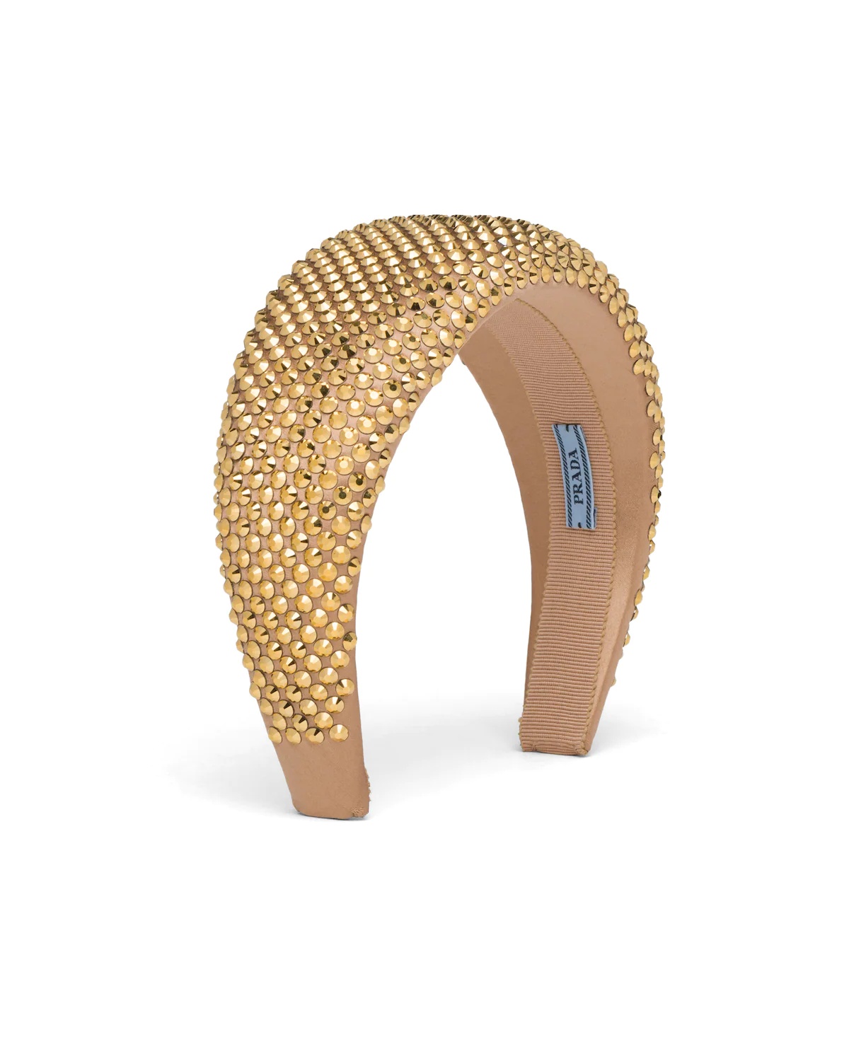 Embellished satin headband - 1