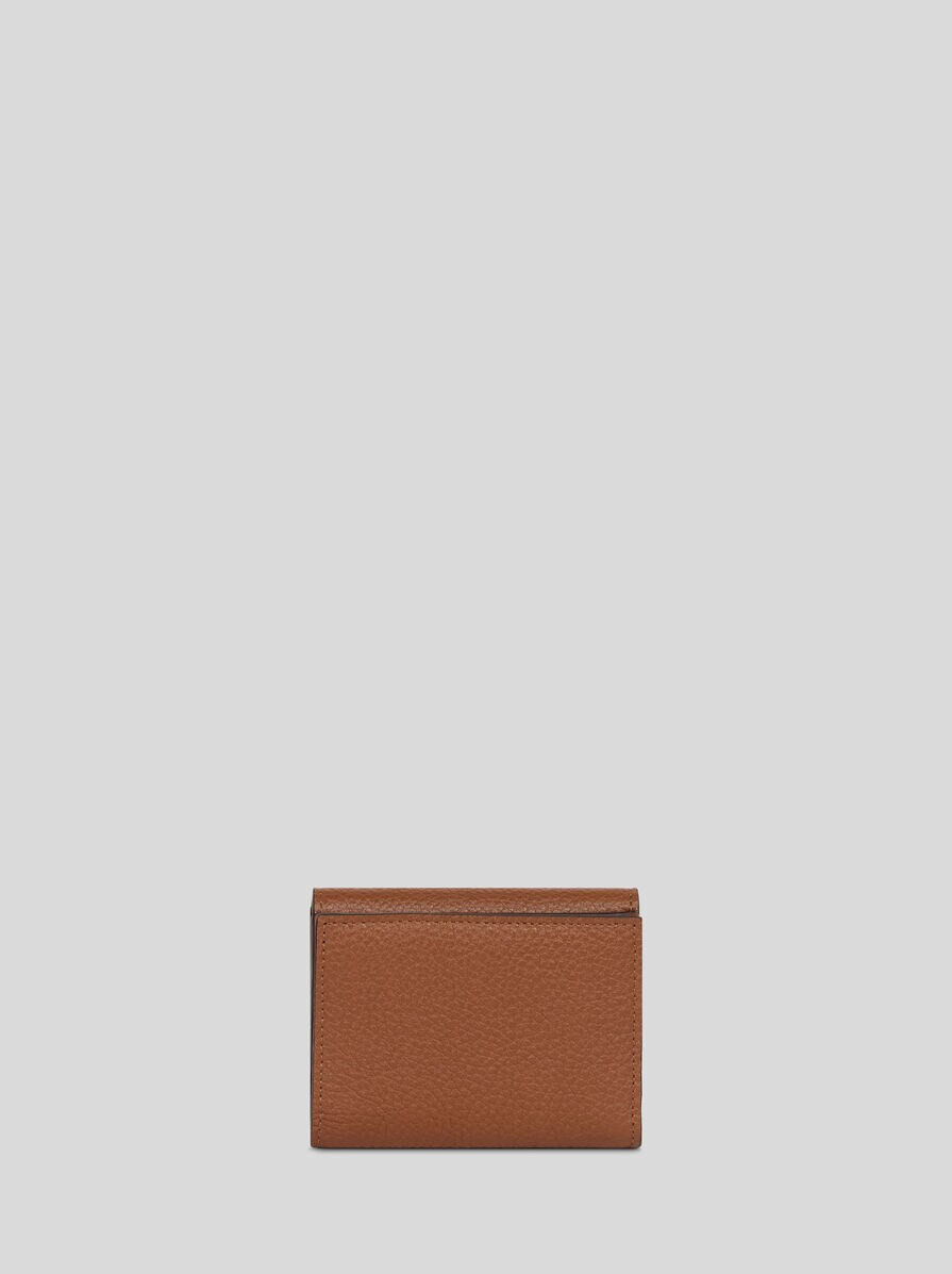 SMALL TUMBLED LEATHER PONY WALLET - 2