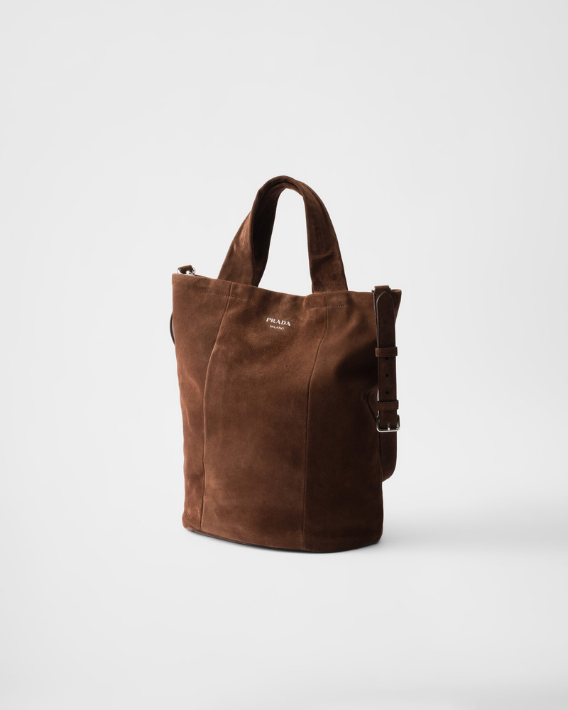 Prada Suede tote bag outlook