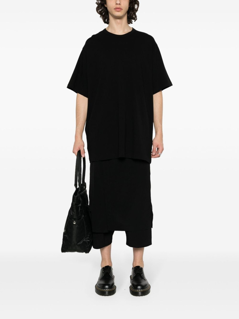 Yohji Yamamoto round-neck cotton T-shirt outlook