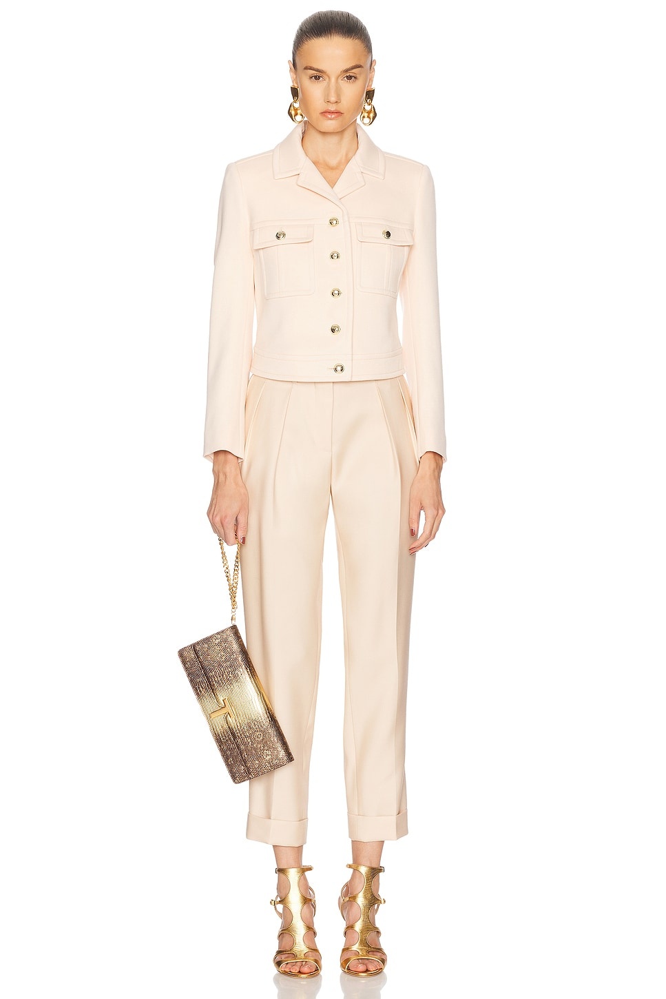 Tailored Double Pleat Pant - 5