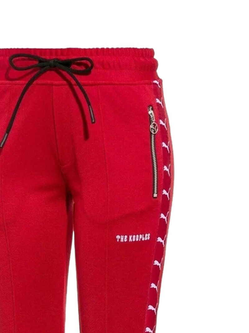 PUMA x The Kooples logo-print track pants outlook