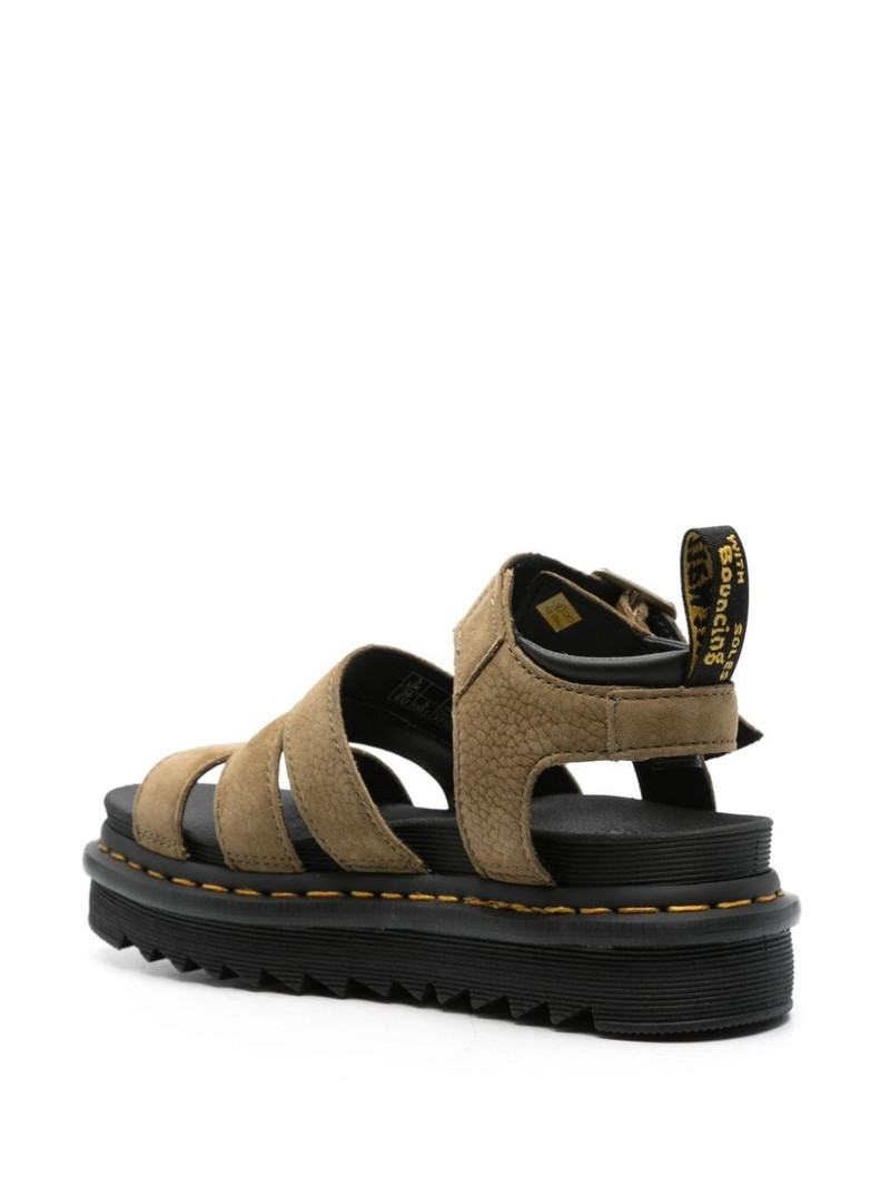 Dr. Martens Blaire nabuk strap sandals outlook