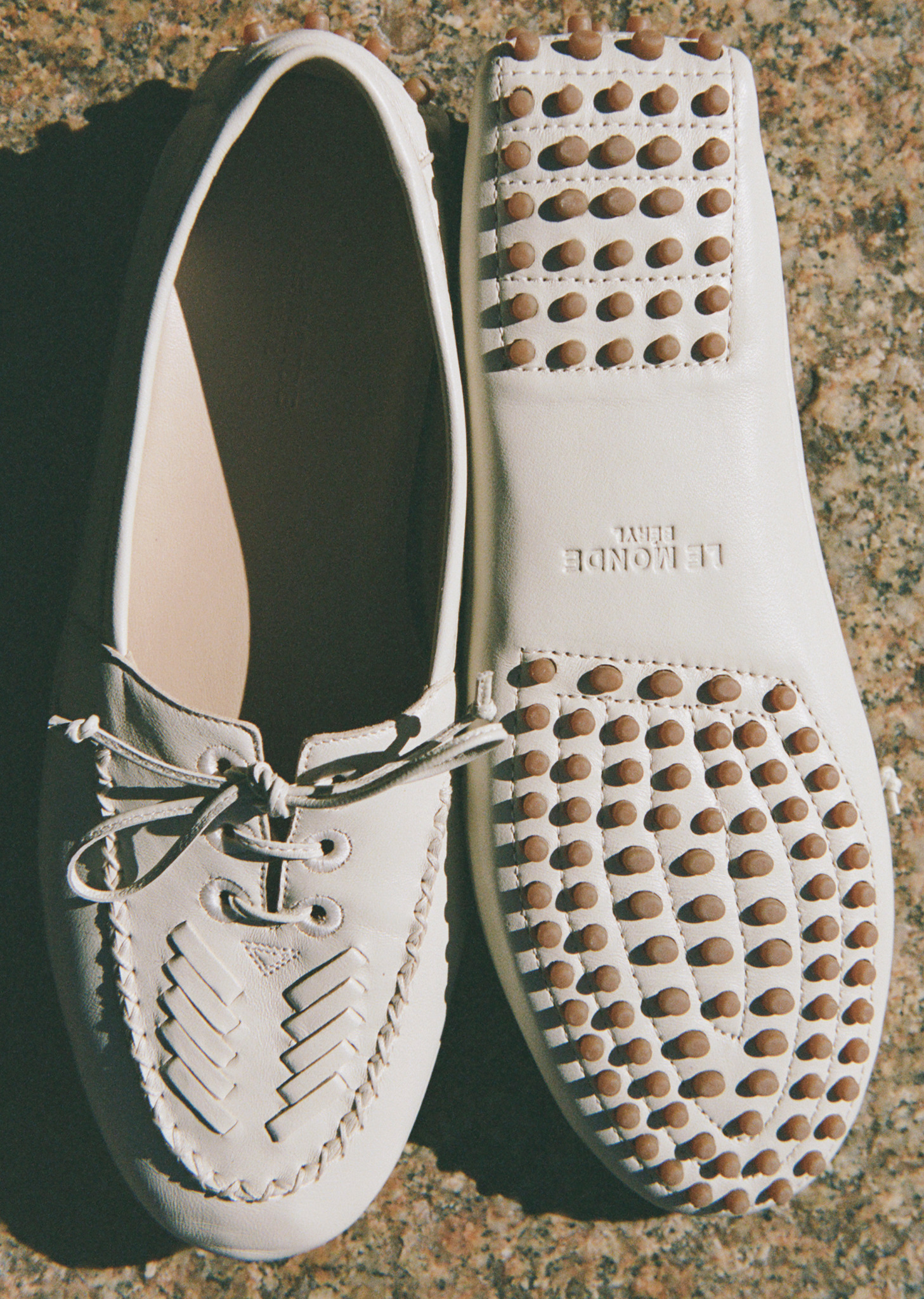 Embroidered Leather Driver Moccasin - 5