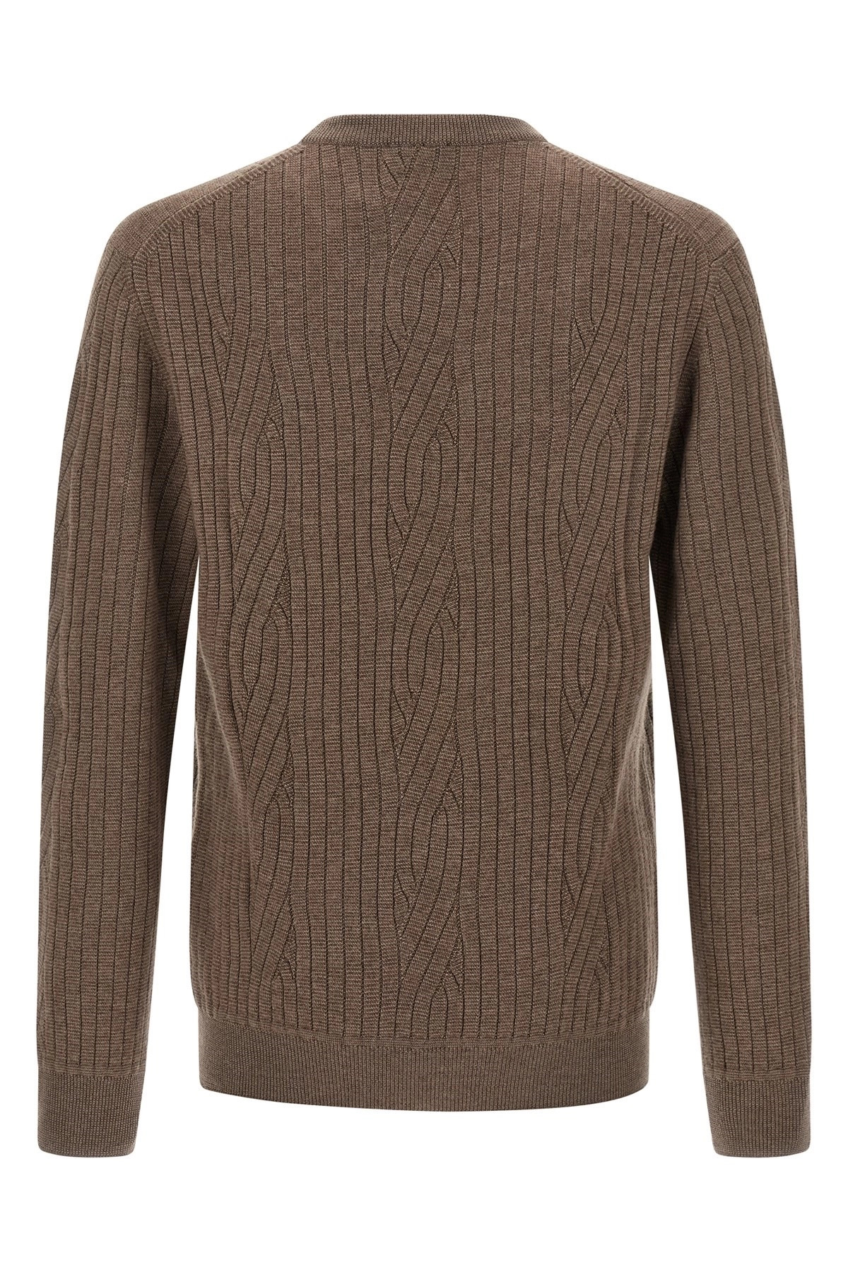 Ribbed and braid sweater - 2