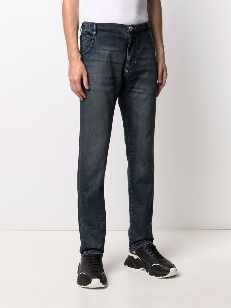 slim-cut jogging jeans 3