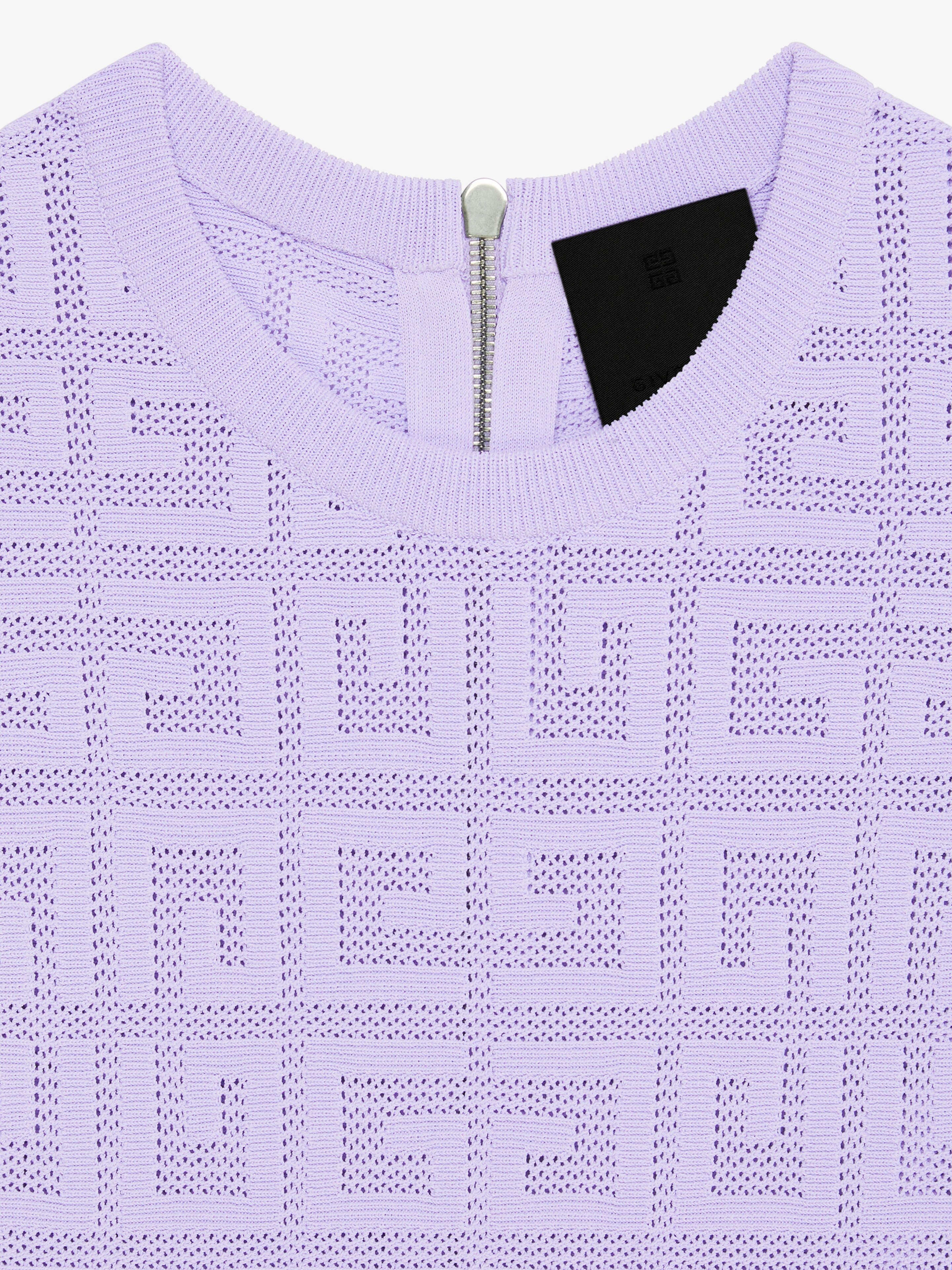CROPPED SWEATER IN 4G JACQUARD - 5