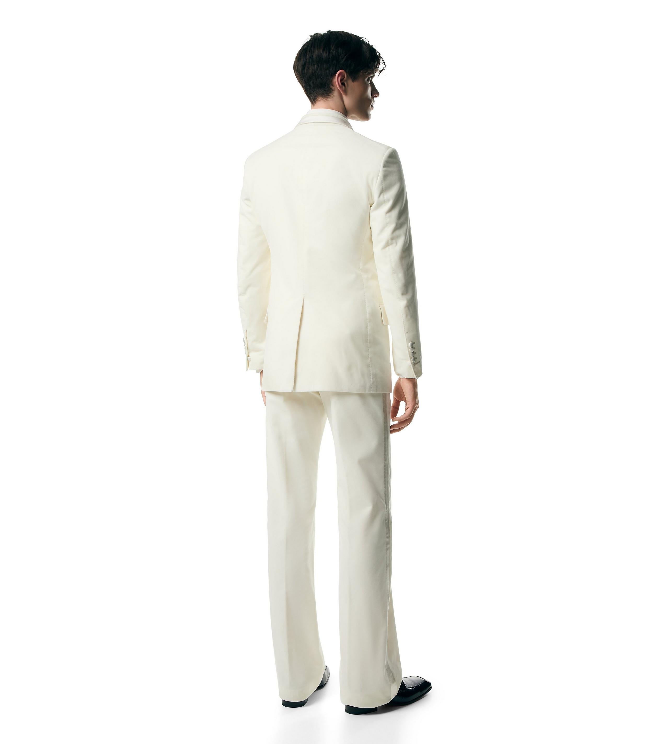 COMPACT LIGHT VELVET ATTICUS COCKTAIL JACKET - 3