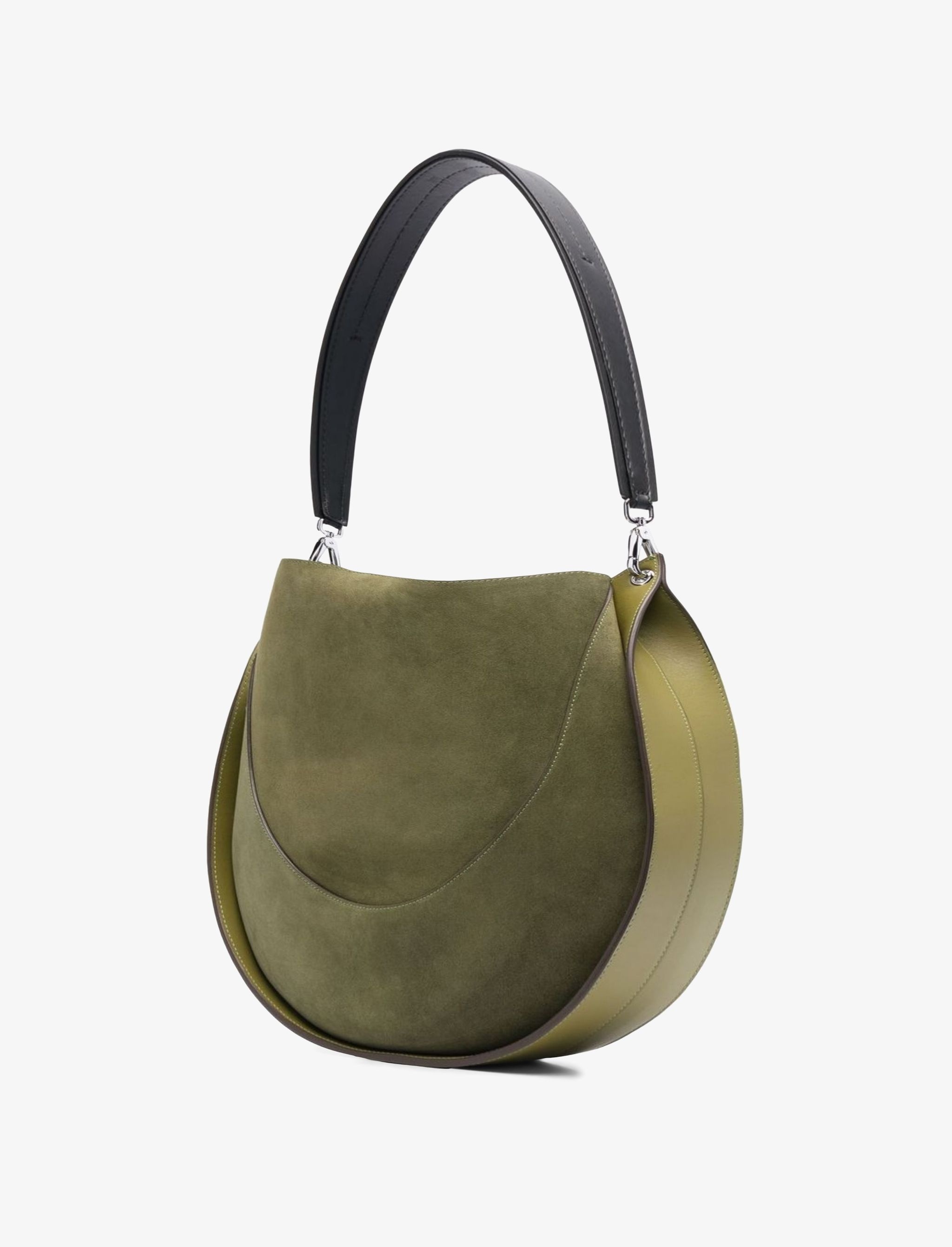 Arch Suede Shoulder Bag - 2