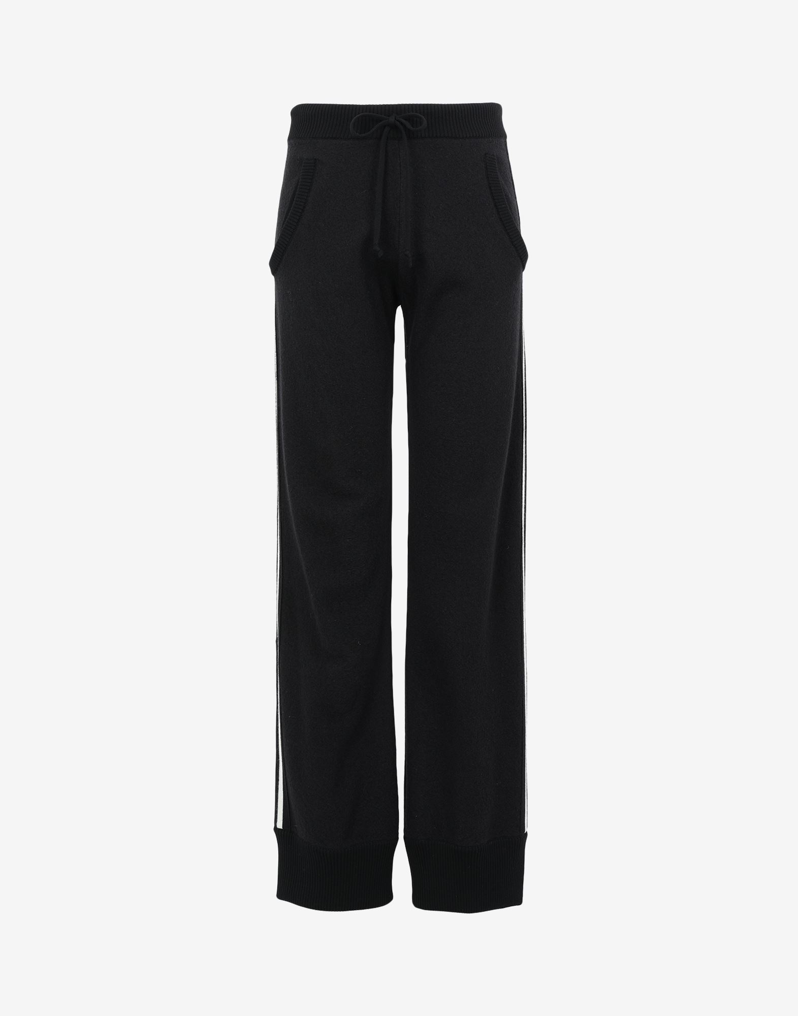 Knit tracksuit trousers - 1