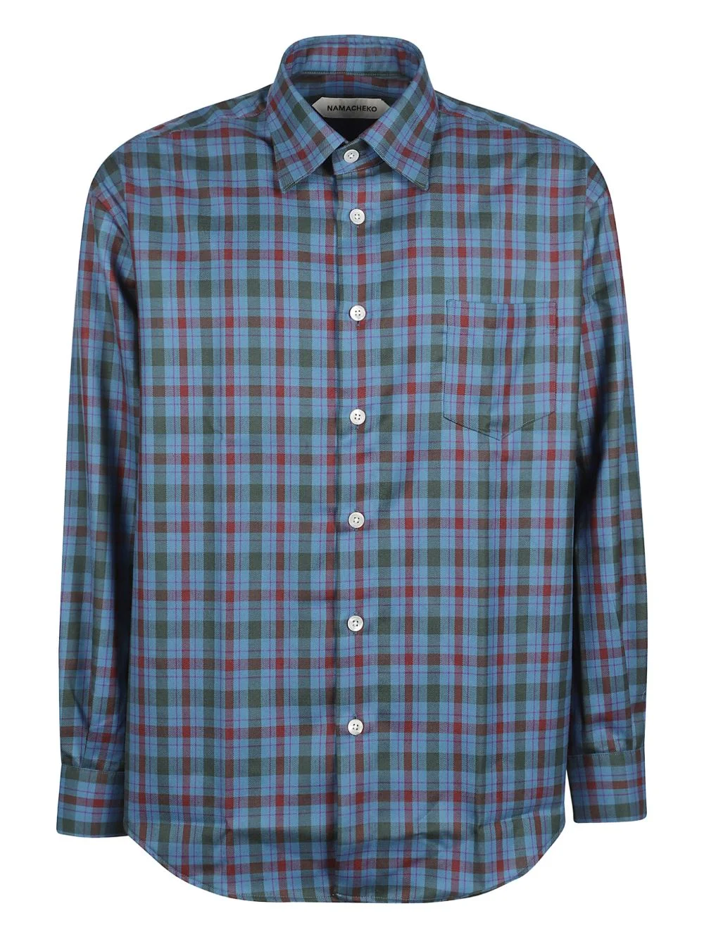 pocket checked colt shirt - 1