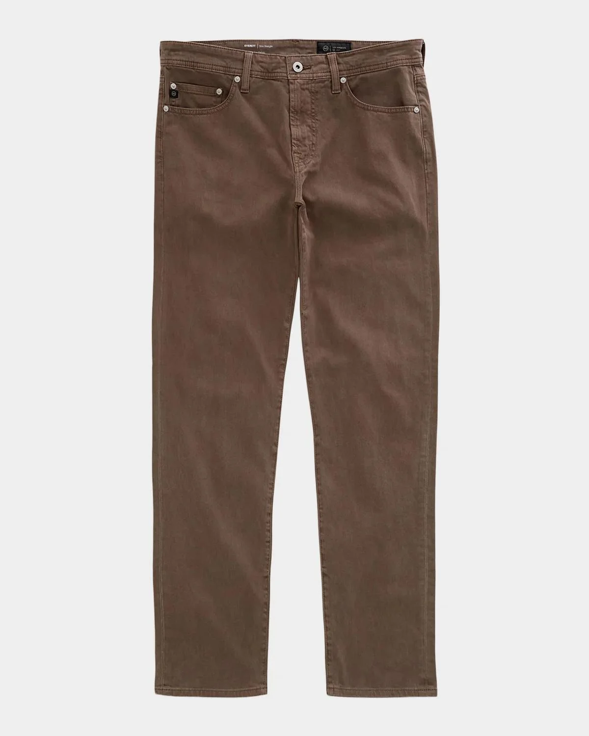 Everett Slim-Straight Twill Pants - 1
