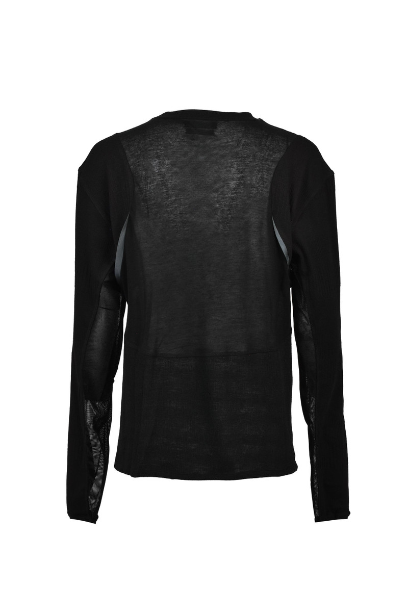 JUNTAE KIM PANELLED CORSET LONG SLEEVE / BLK outlook