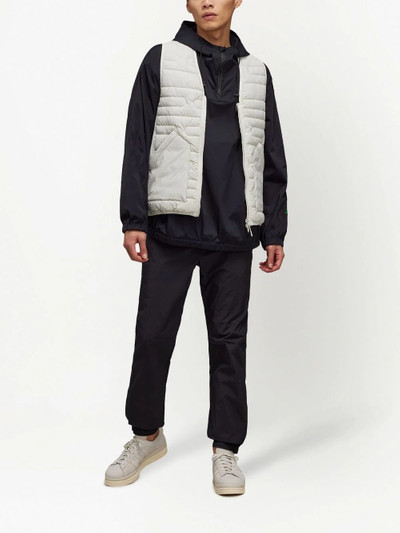 Y-3 half-zip hooded windbreaker outlook