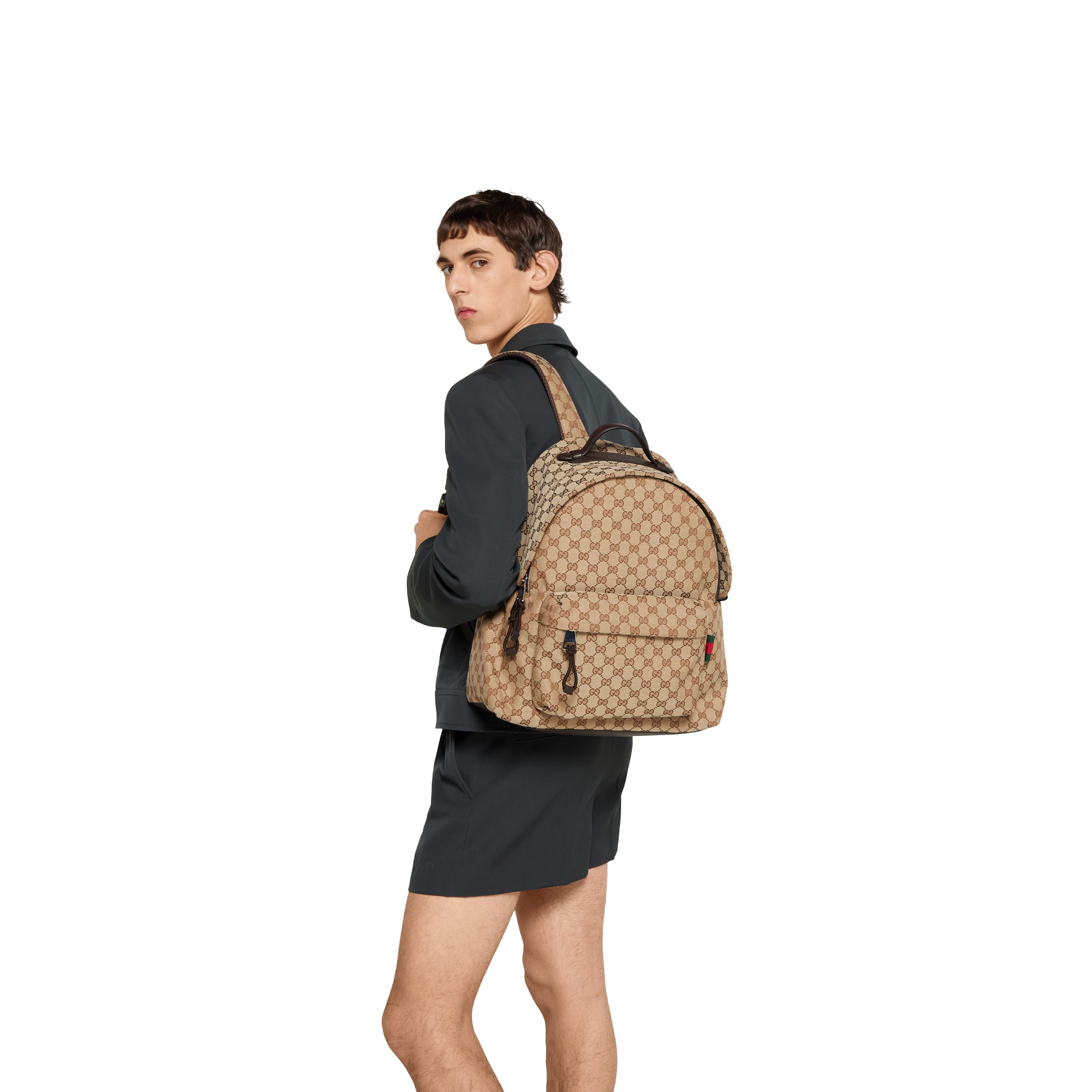 Medium GG backpack with Web - 3