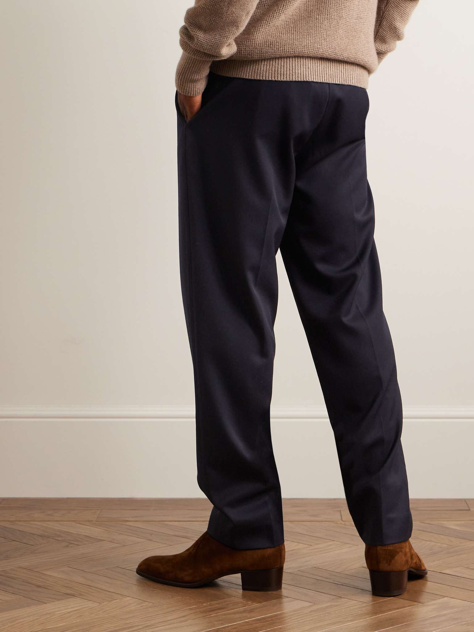 Dalinio Straight-Leg Wool-Gabardine Trousers - 4