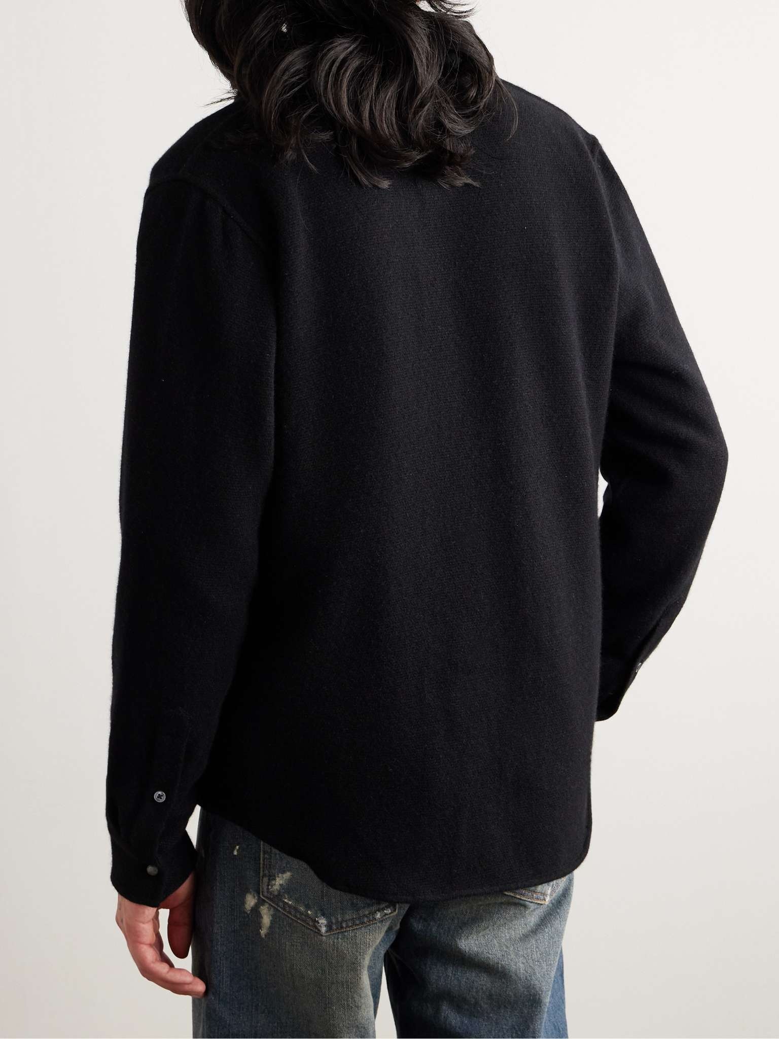 Cashmere-Gauze Shirt - 5