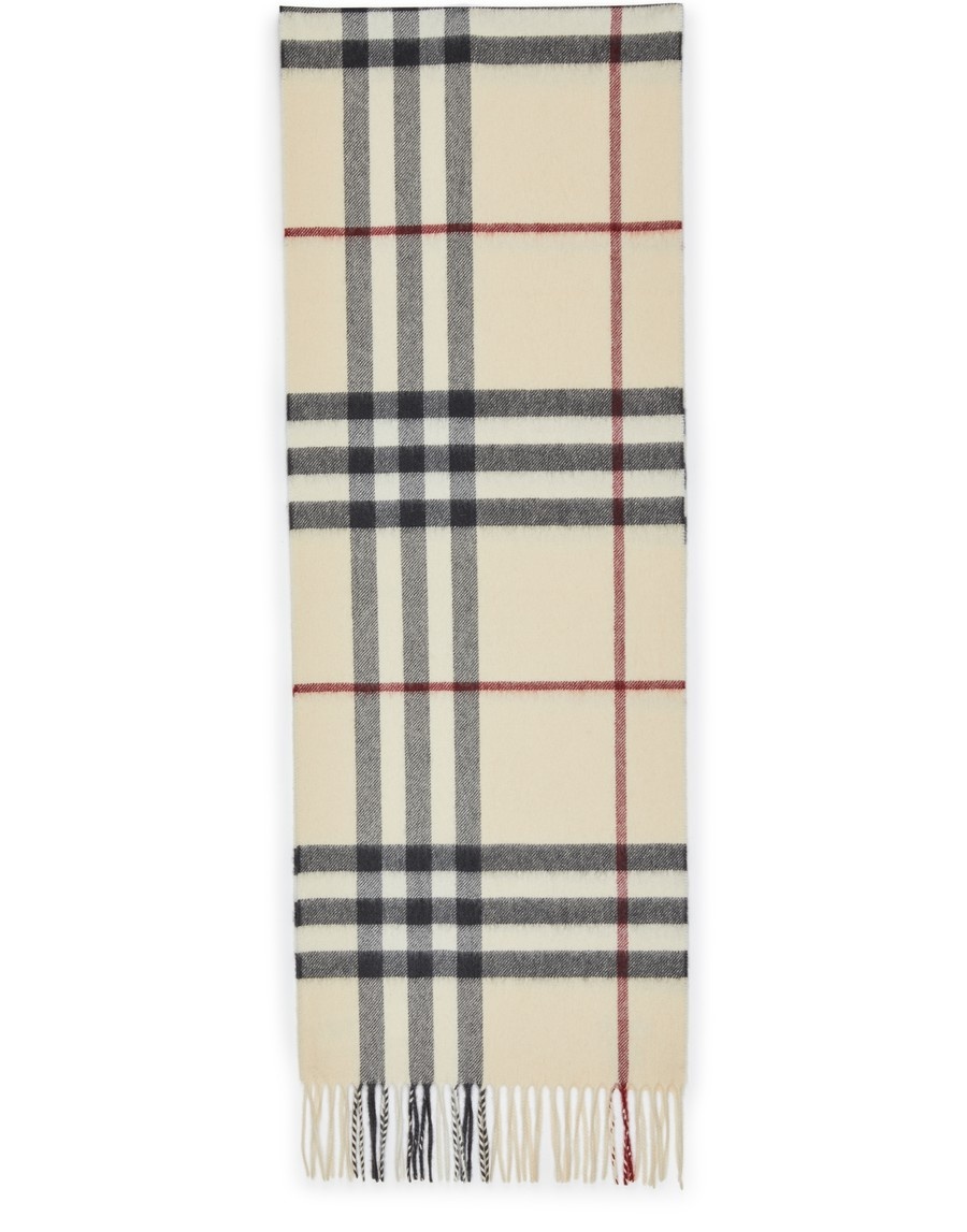 Large checked scarf - 1