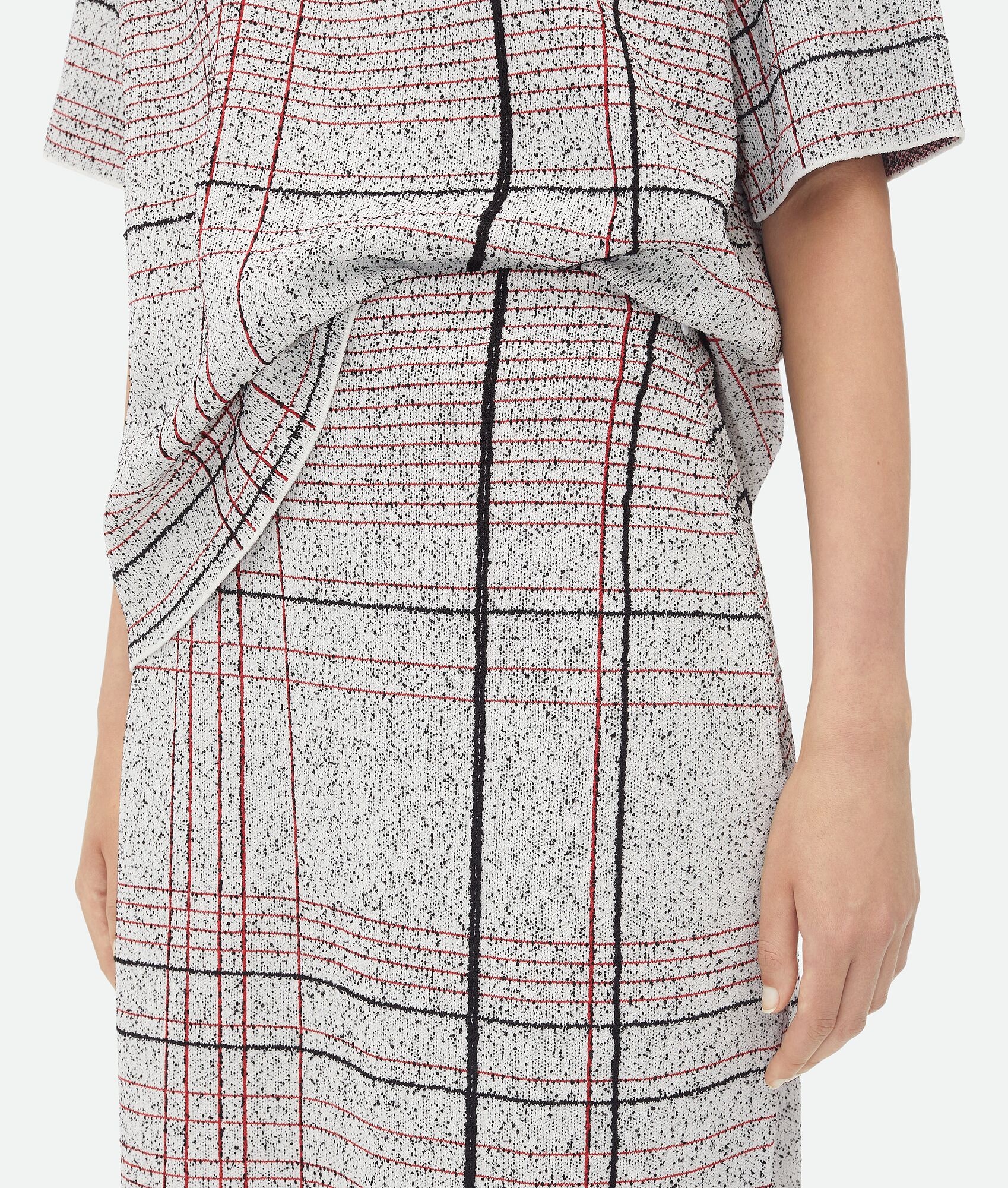 Notebook Cotton Viscose Jacquard Skirt - 5
