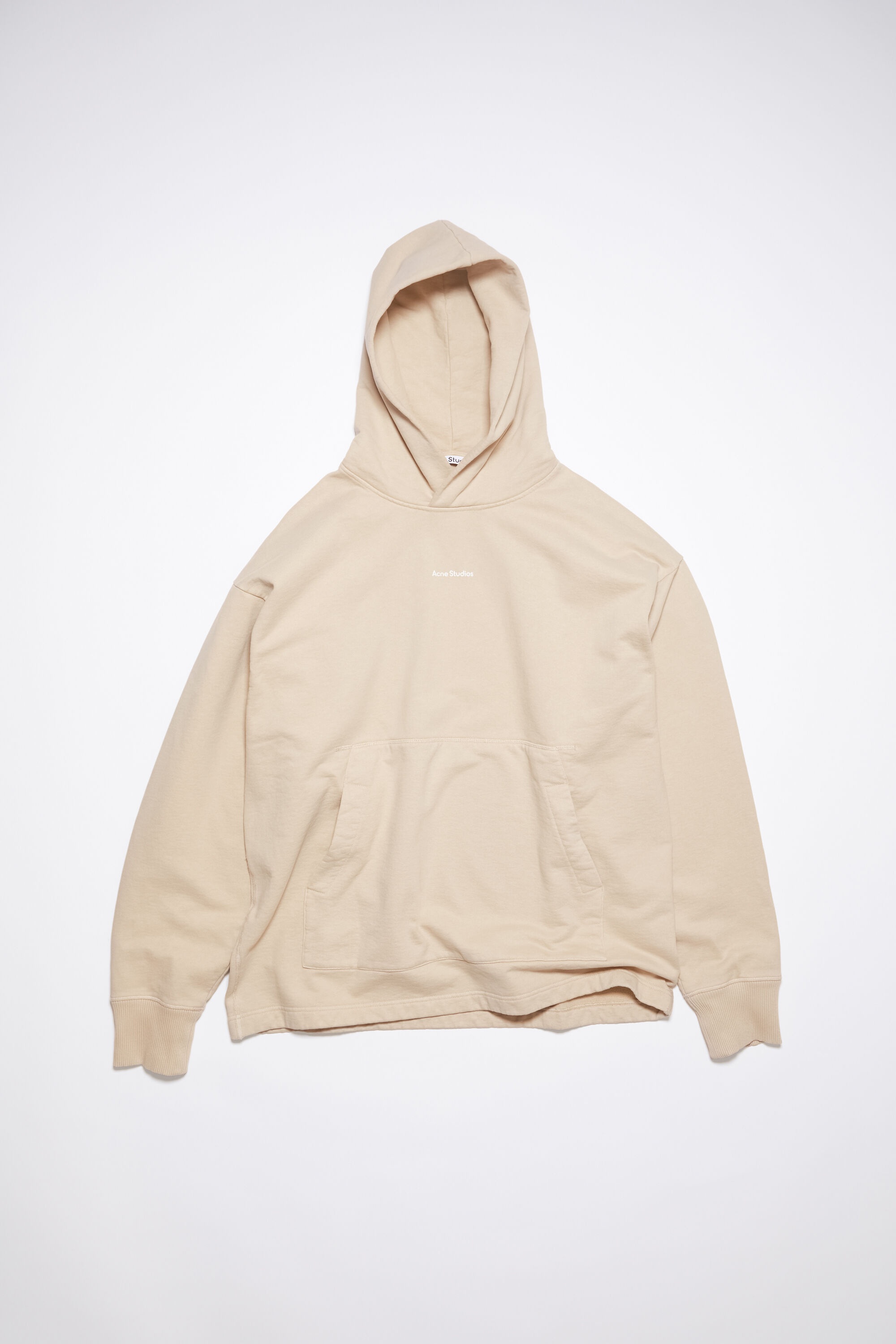 Logo hoodie - Champagne beige - 5