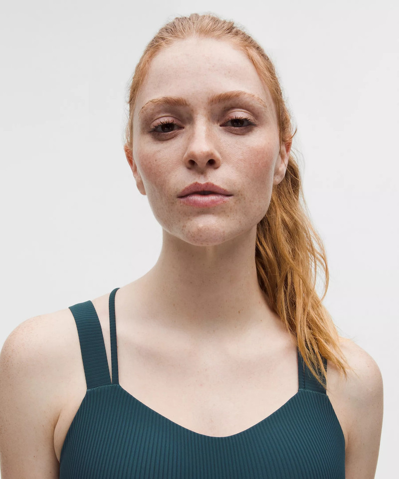 Like a Cloud Ribbed Longline Bra *Light Support, D/DD Cup 4