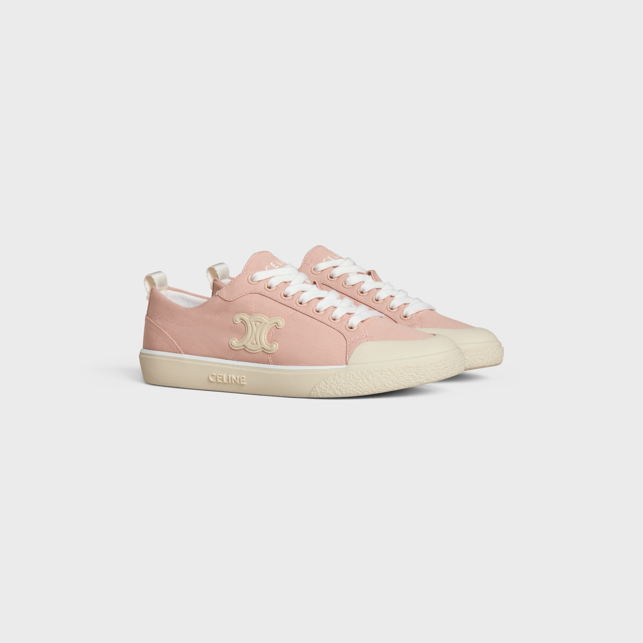 CELINE ALAN SNEAKERS WITH TRIOMPHE IN Canvas - 2