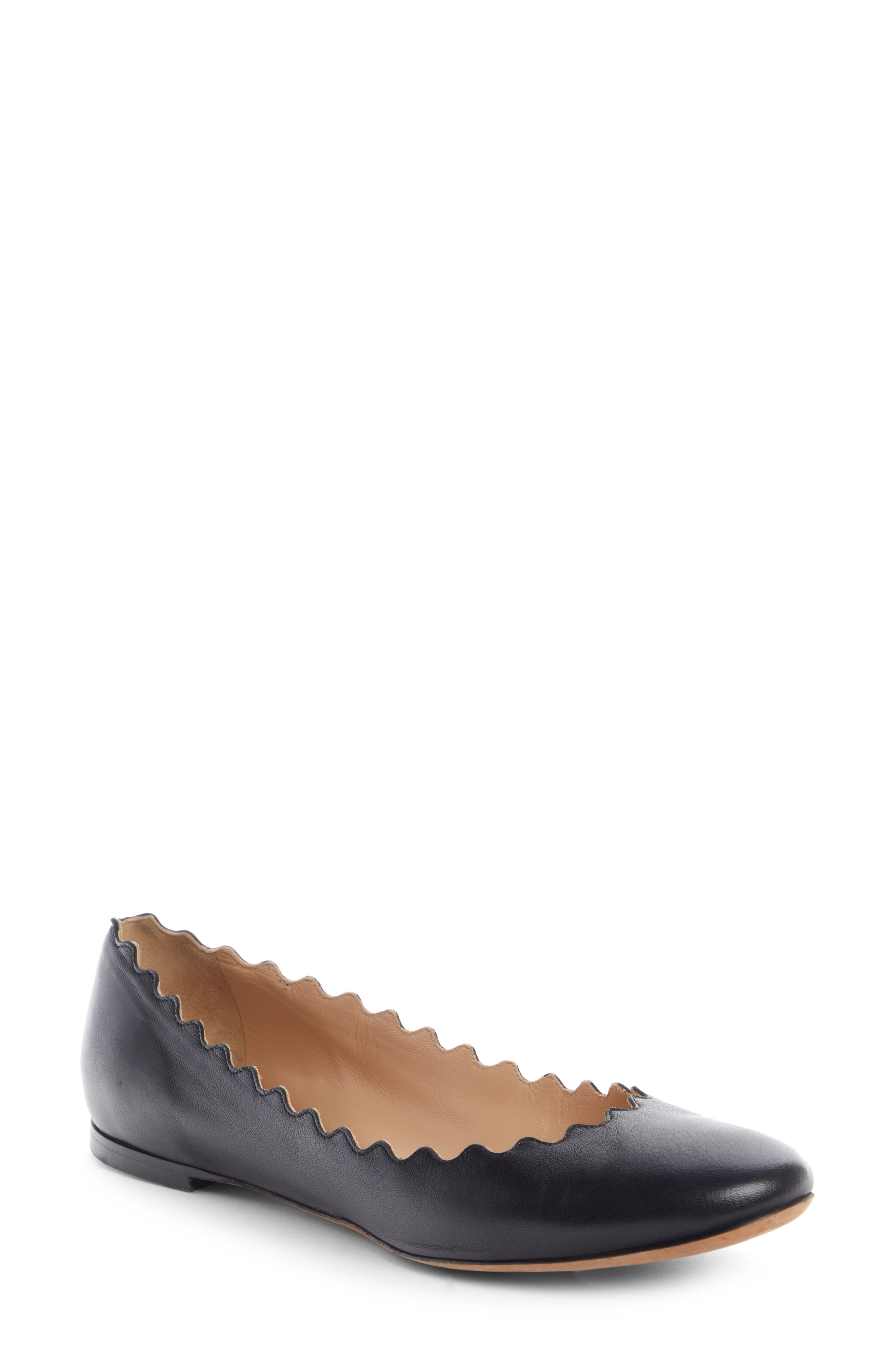 Lauren Scalloped Ballet Flat - 2