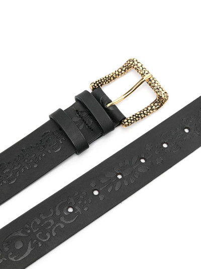 MAGDA BUTRYM embossed leather belt outlook