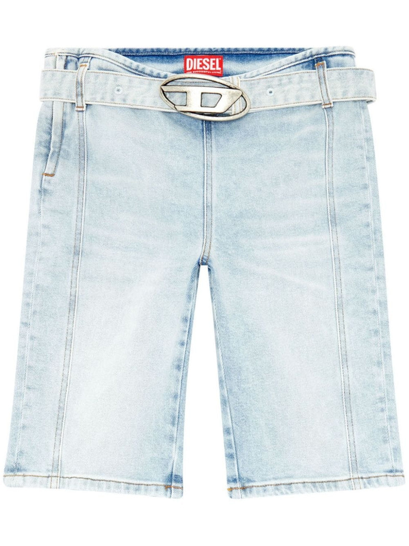 De-Ginny-S logo-buckle cycling shorts 1