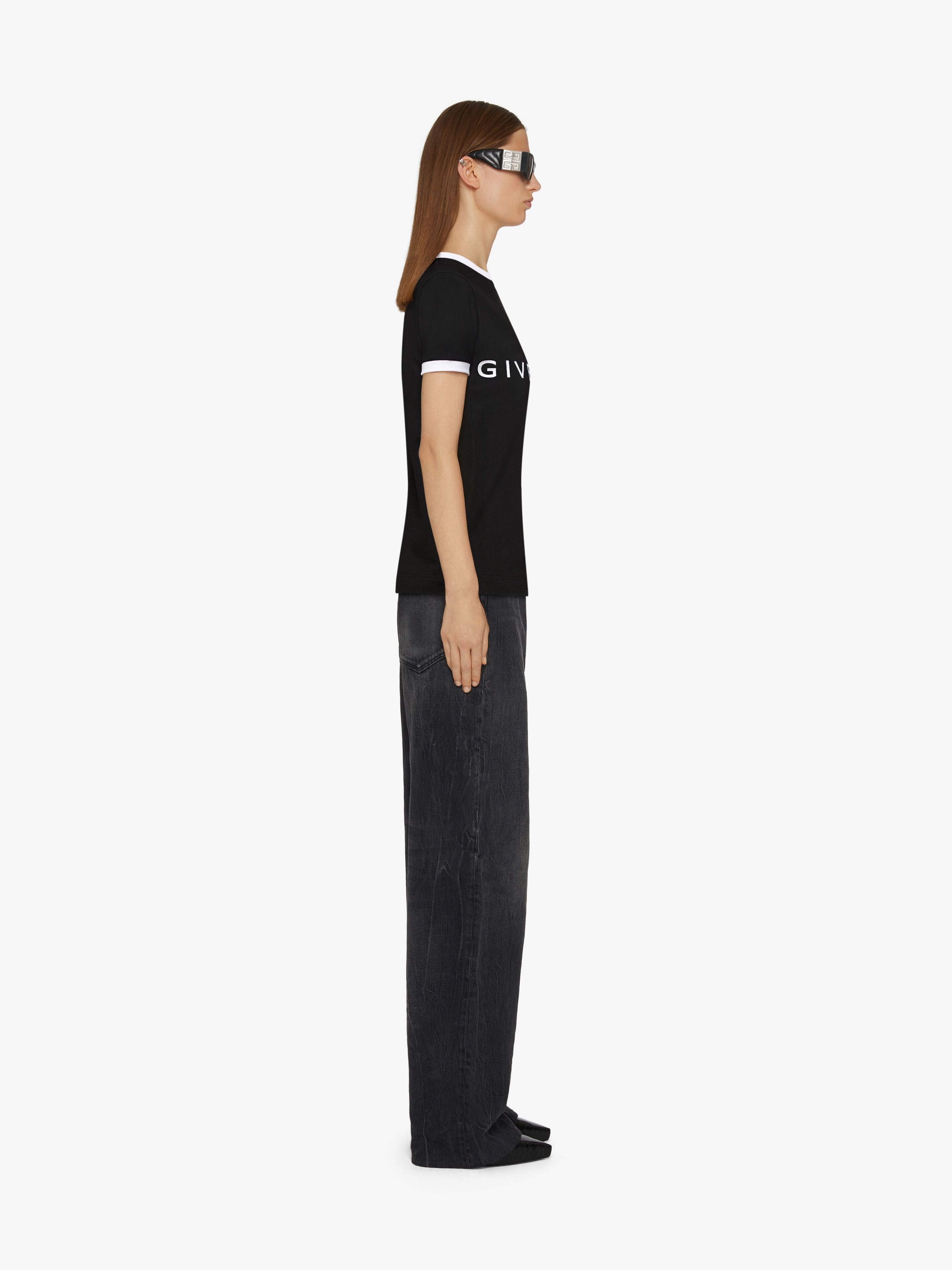 GIVENCHY SLIM FIT T-SHIRT IN COTTON - 3