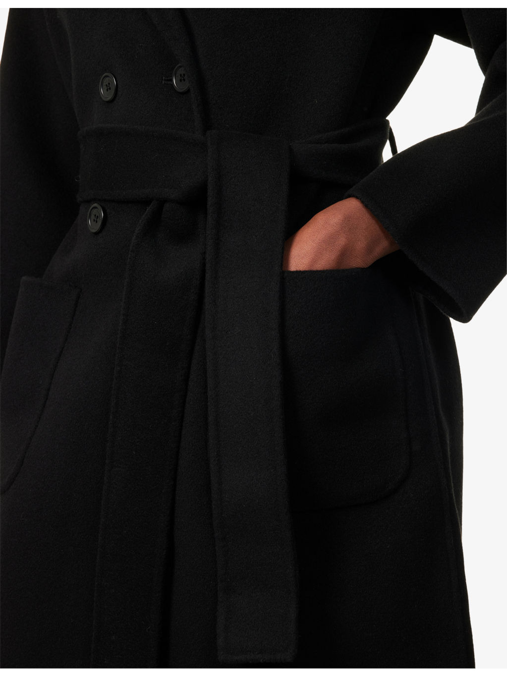 Dylan Belted Wool And Cashmere Coat - 5