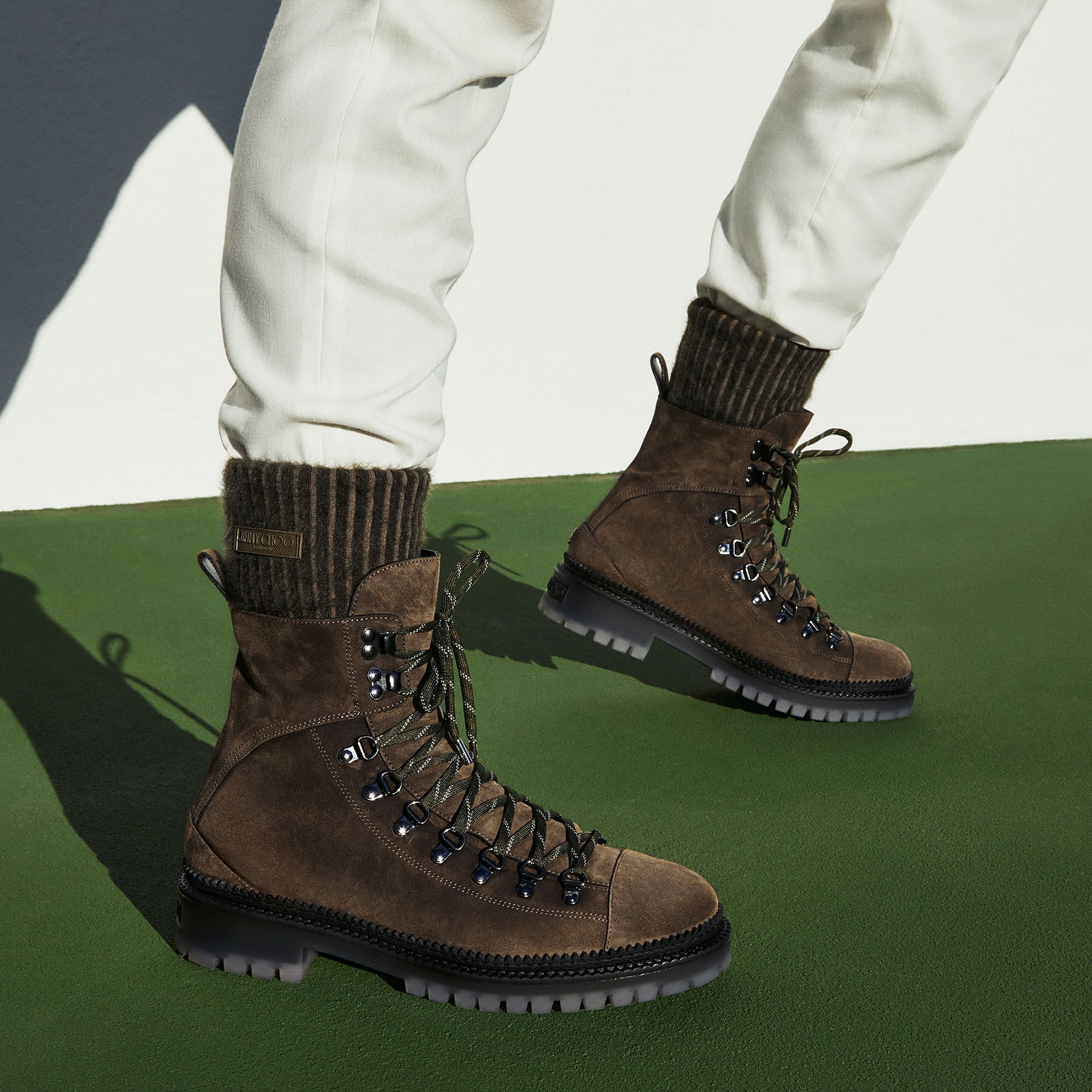 Devin
Black Smooth Leather Boots with Knitted Socks - 6