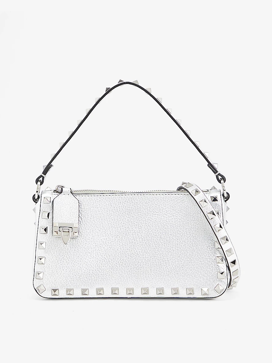 Valentino Rockstud Spike mini leather shoulder bag selfridges