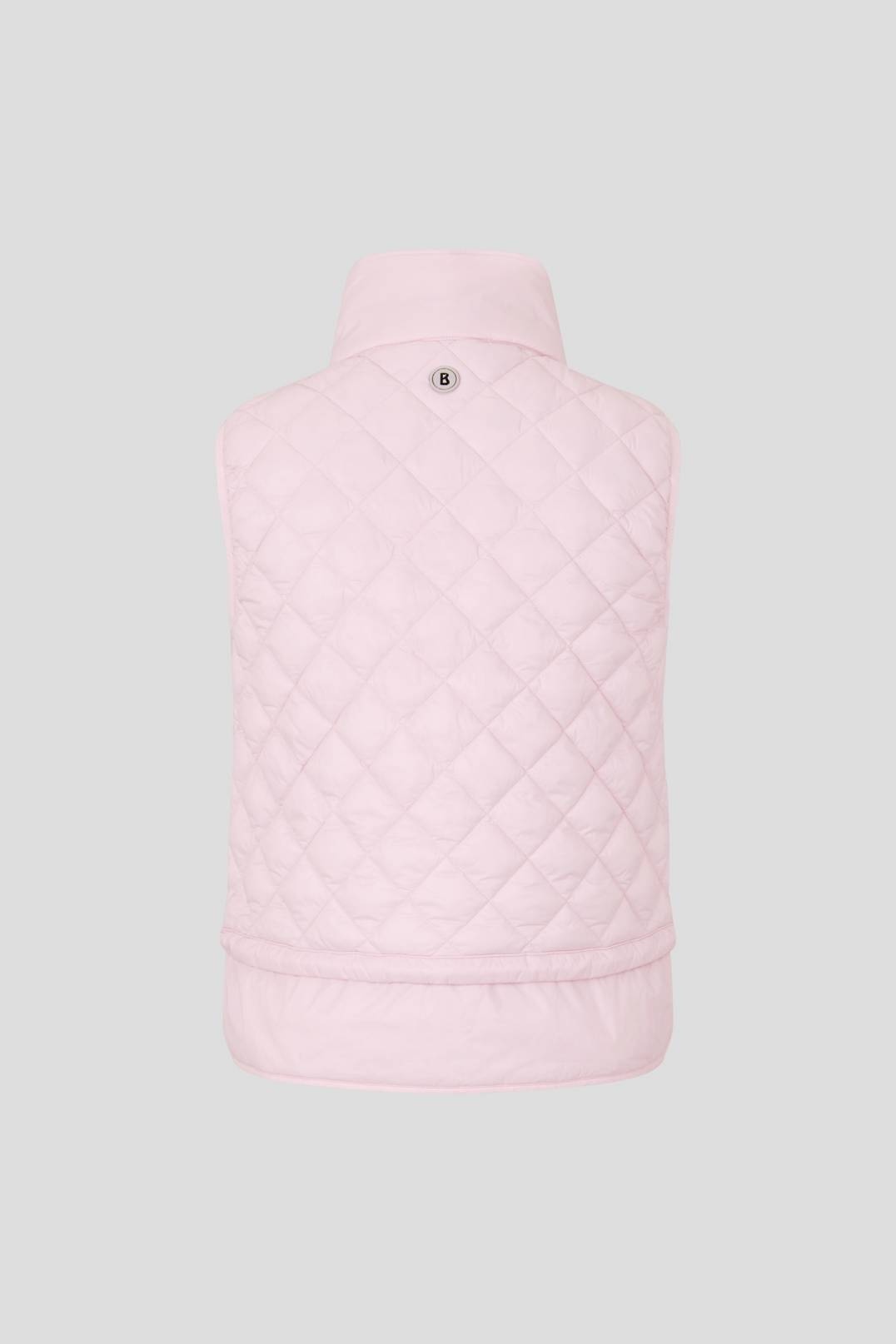 ELINA QUILTED VEST IN PINK - 7