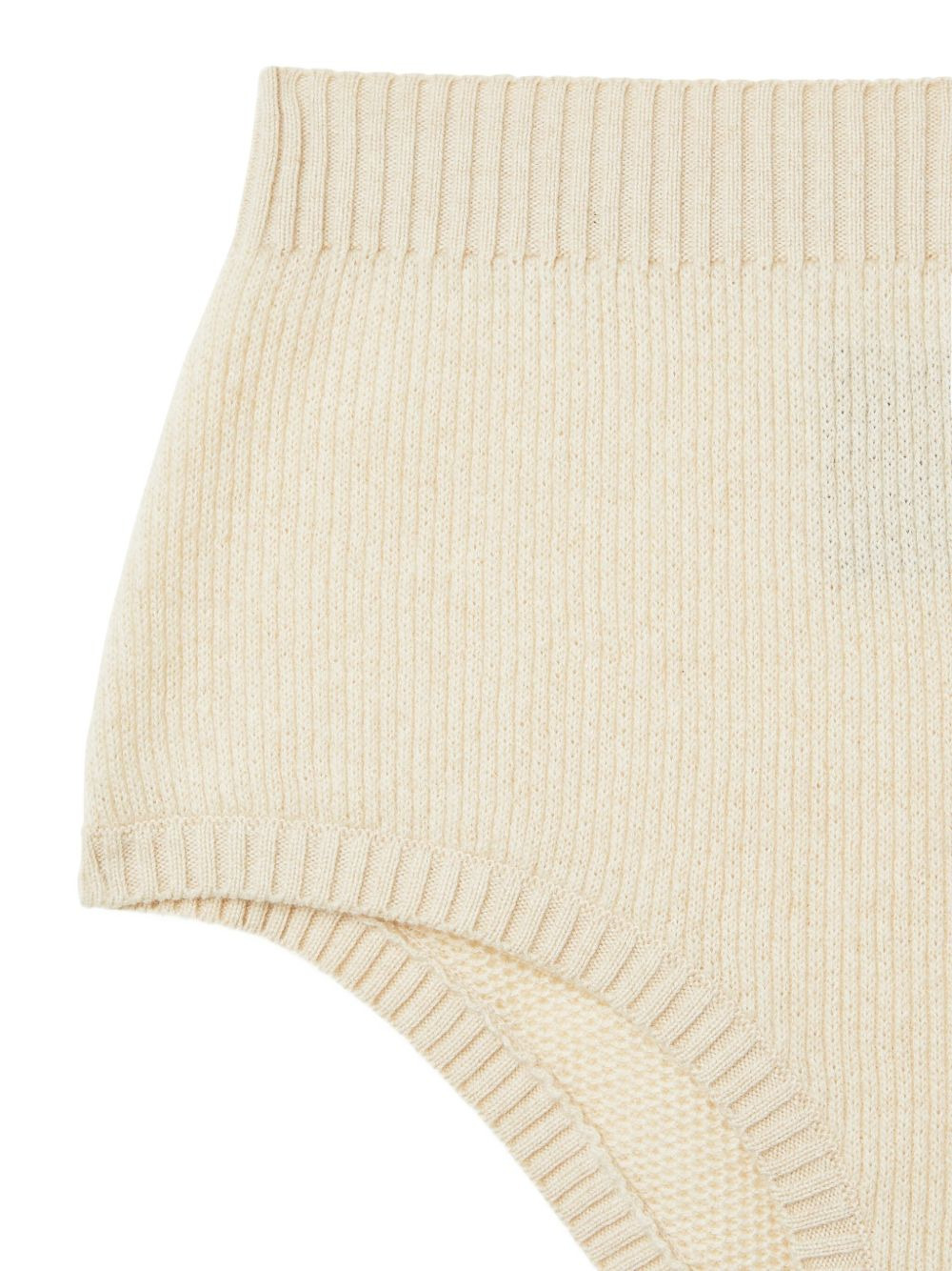 ribbed cashmere shorts - 5