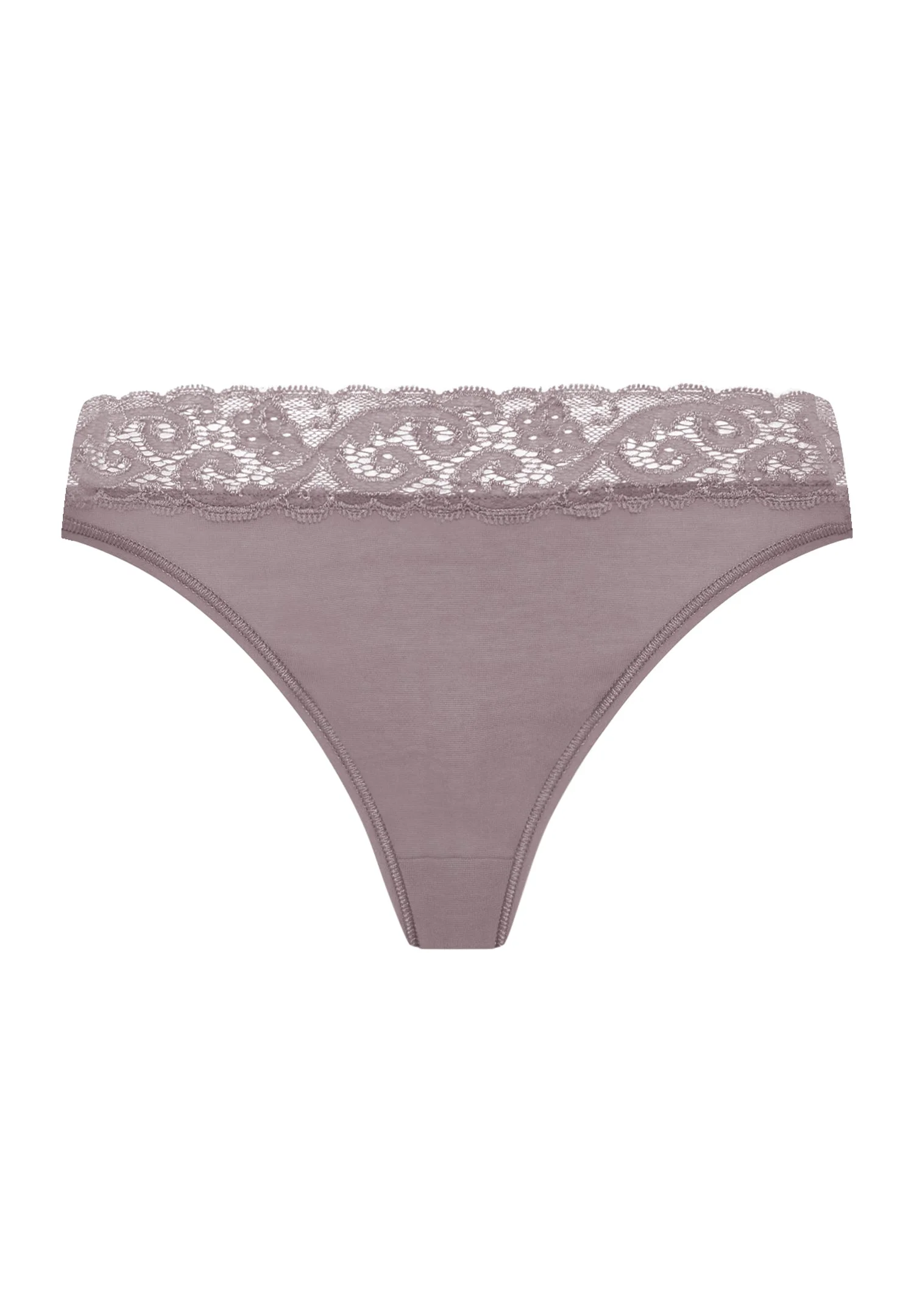 Moments Cotton High Cut Brief - 1