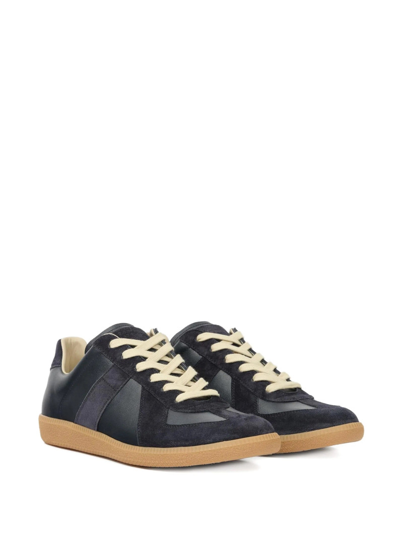 Maison Margiela REPLICA LOW TOP SNEAKERS - DARK NAVY outlook
