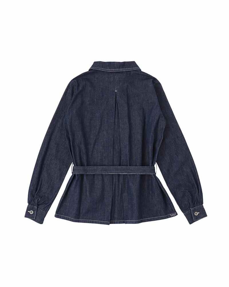 SS CAMP SHIRT L/S N.D. INDIGO - 2