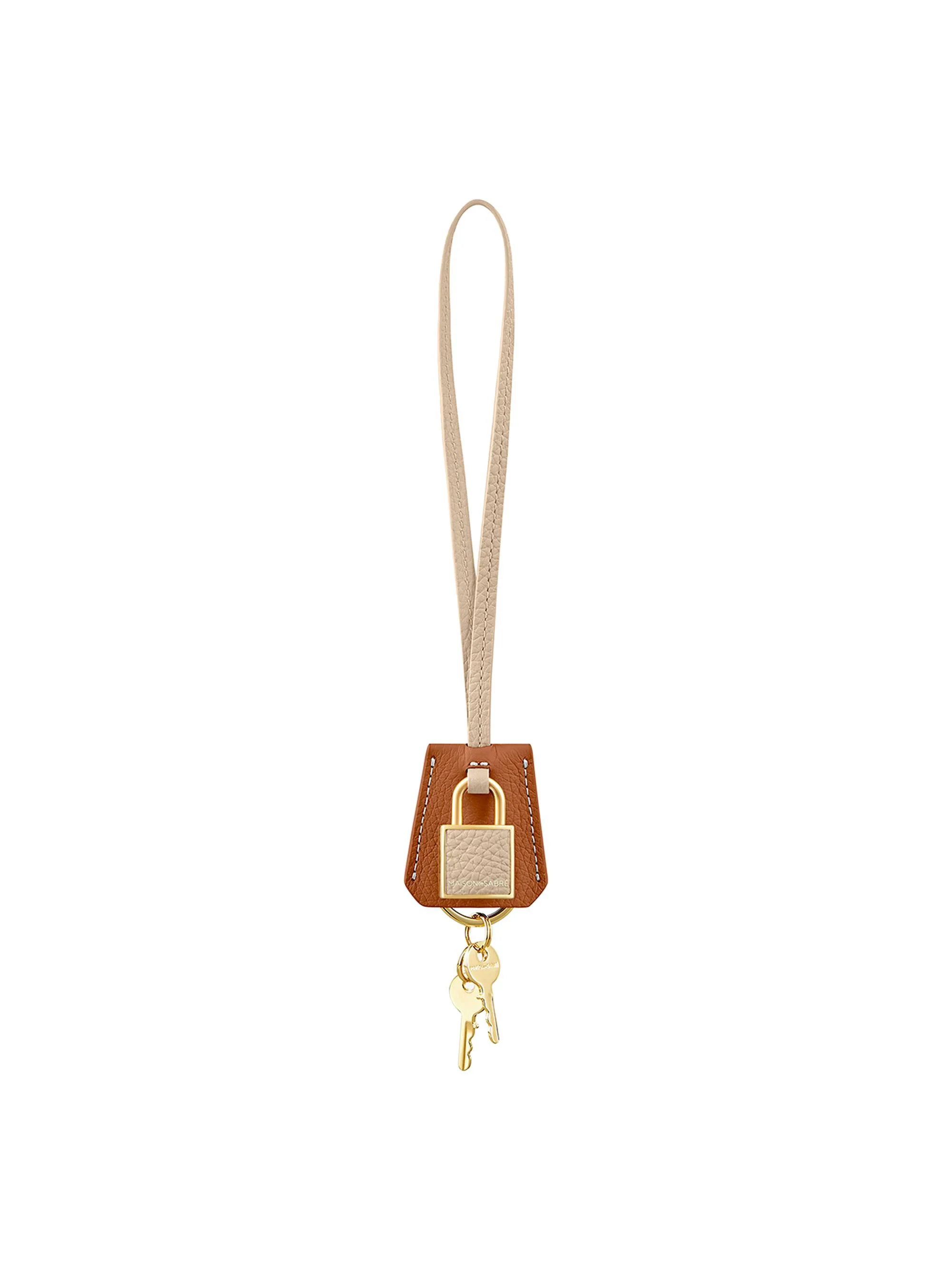 Women's The SABRÉMOJI Padlock Charm - Pecan - 1