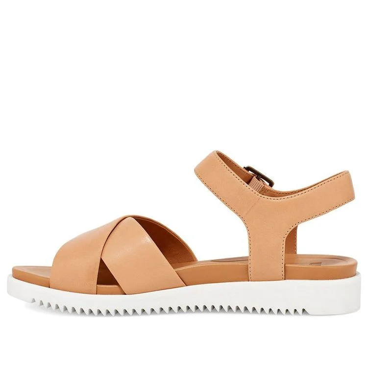(WMNS) UGG other Sports sandals 'White Brown' 1116372-PRCN - 1