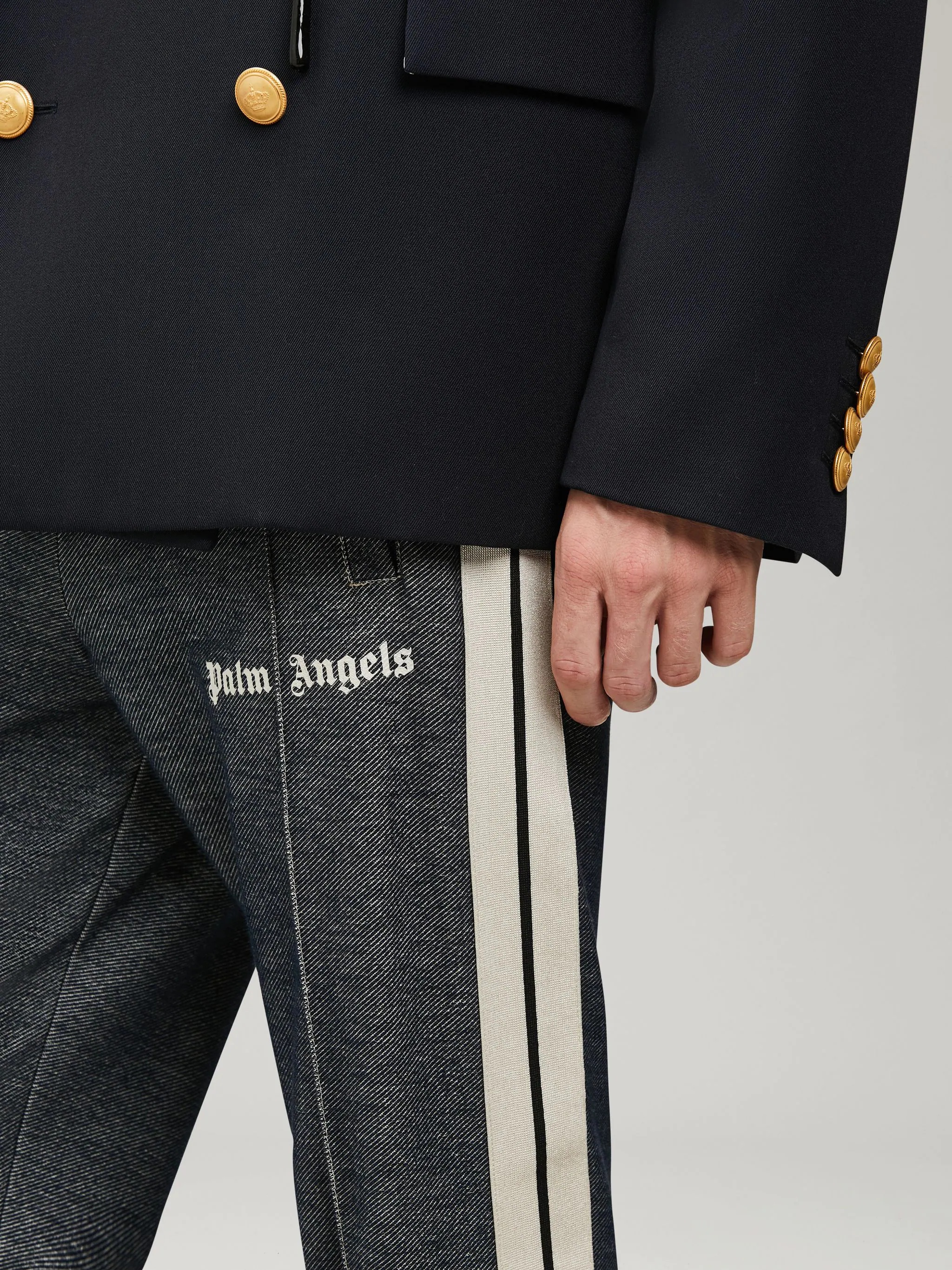 SIMILAR DENIM TRACK PANTS - 6