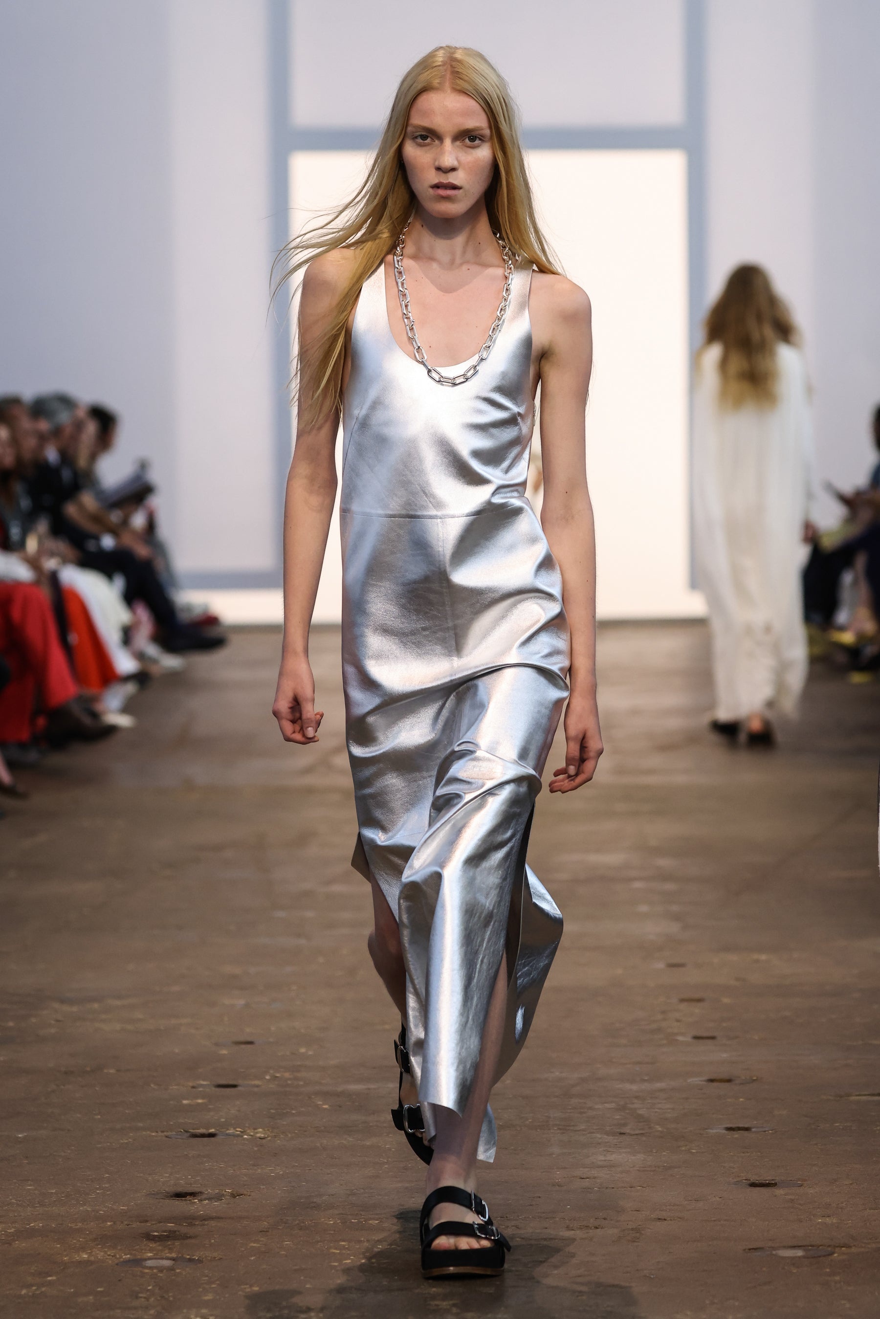 Ellson Dress in Leather - 2