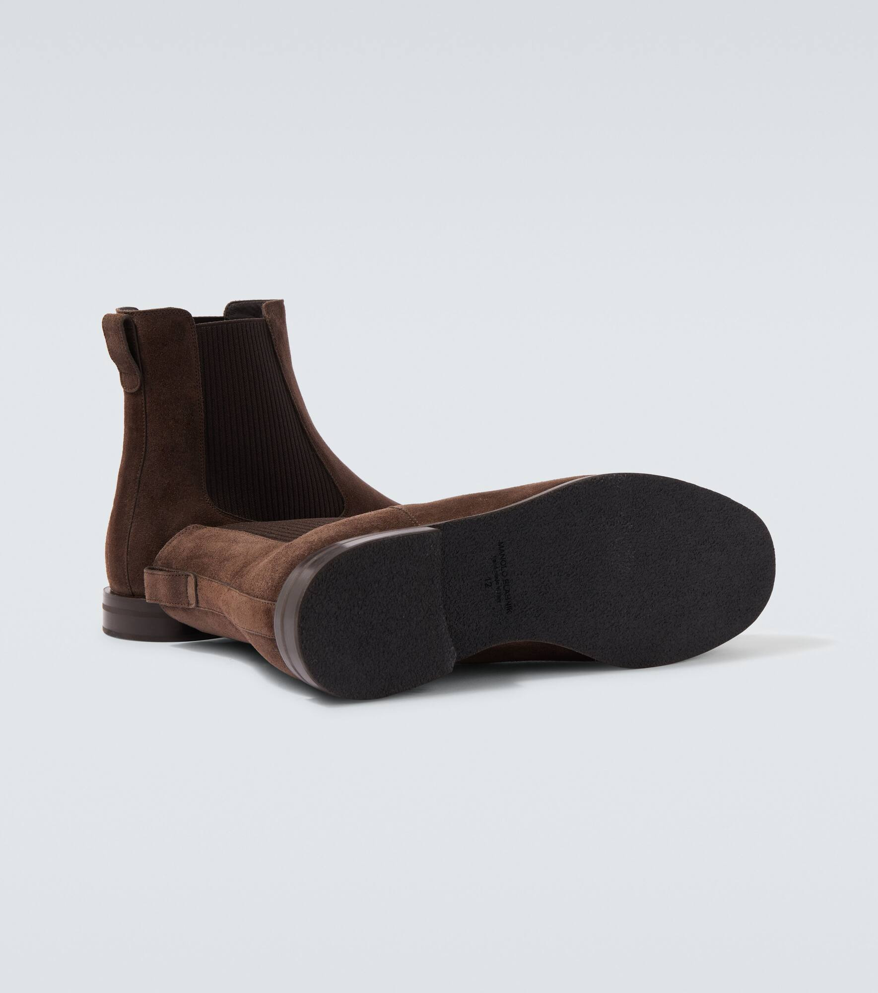Sempione suede Chelsea boots - 7
