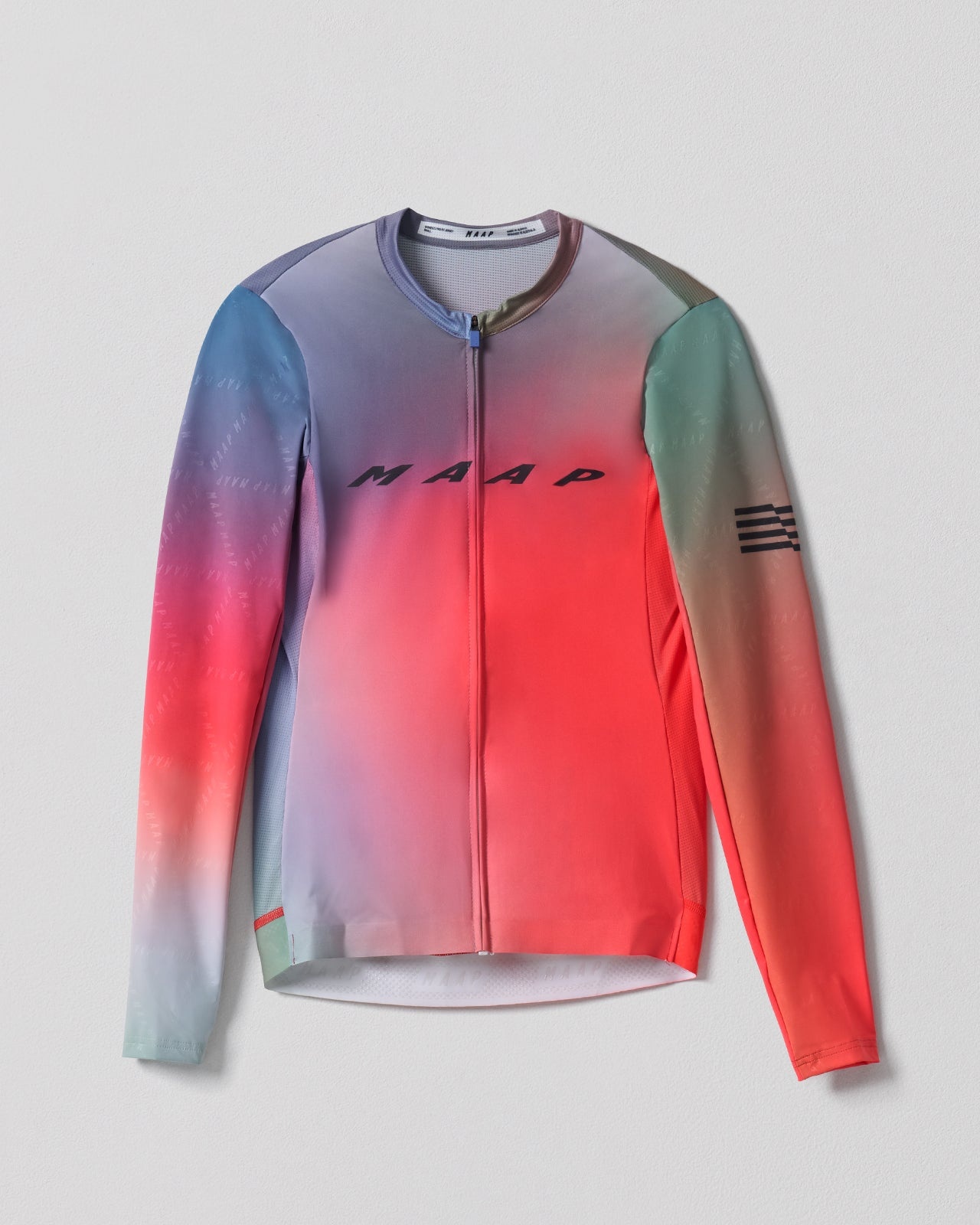 Women's Blurred Out Pro Hex LS Jersey 2.0 - 7