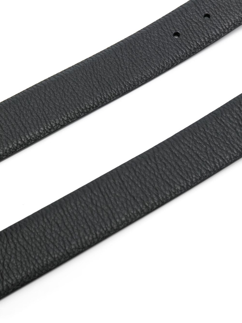 Canali leather belt outlook